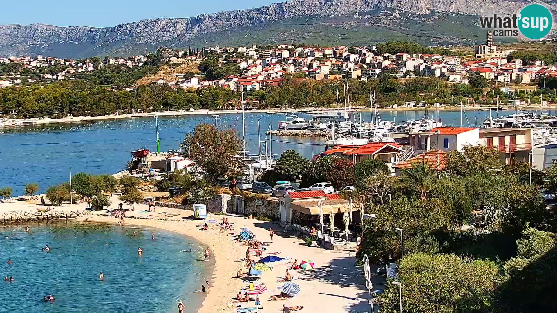 Podstrana Beach Webcam – Live View from Hotel Split