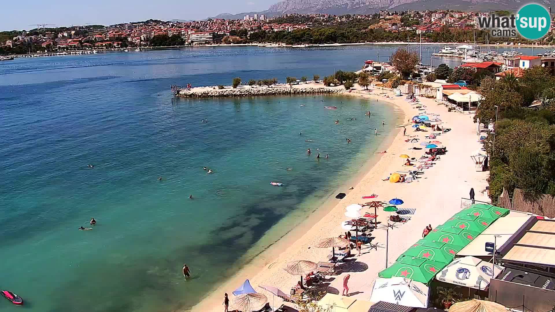 Podstrana Beach Webcam – Live View from Hotel Split