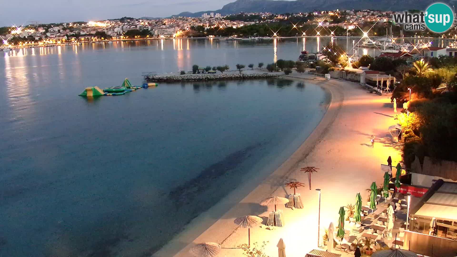 Webcam plage de Podstrana – Vue en direct depuis Hotel Split