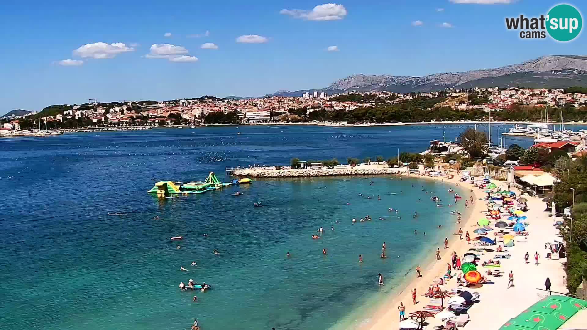 Podstrana Strand Webcam – Liveblick vom Hotel Split