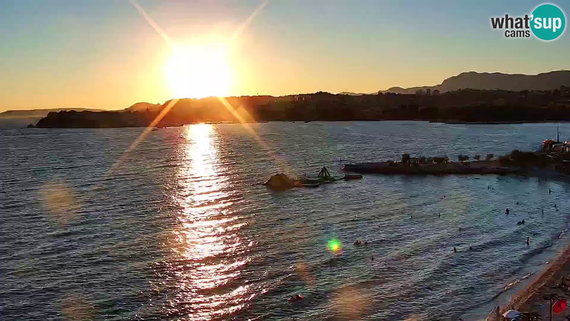 Webcam Playa de Podstrana – Vista en directo desde Hotel Split