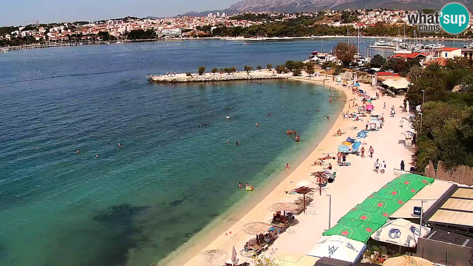 Podstrana Strand Webcam – Liveblick vom Hotel Split