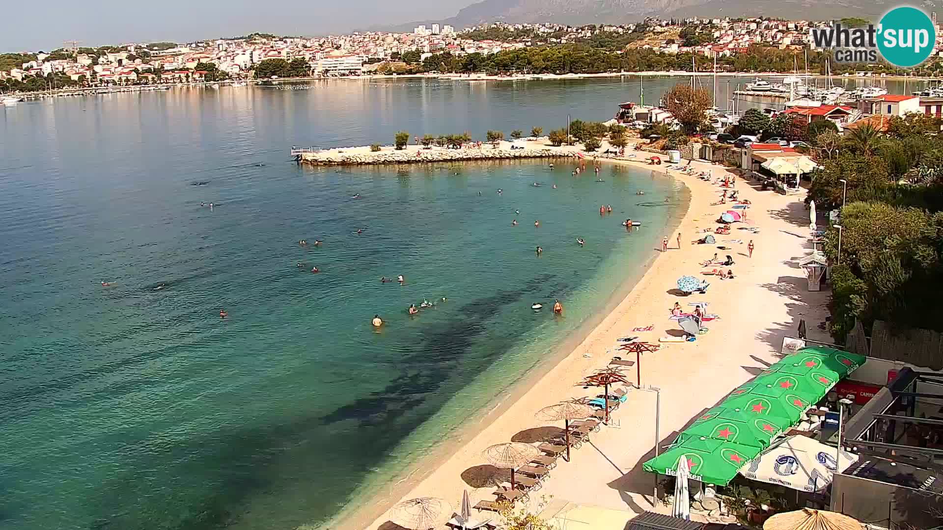 Podstrana Beach Webcam – Live View from Hotel Split