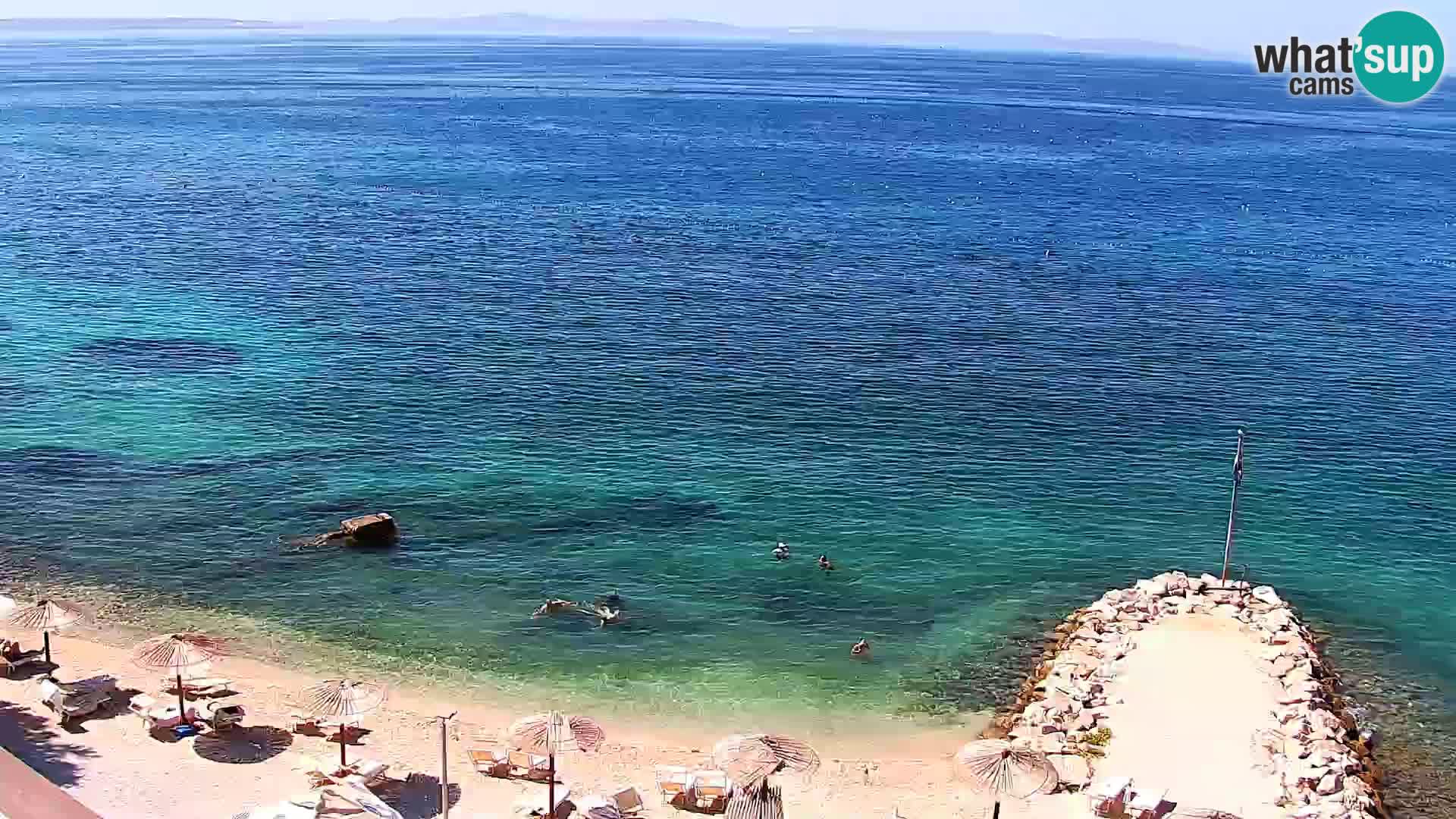 Podstrana Strand Webcam – Liveblick vom Hotel Split