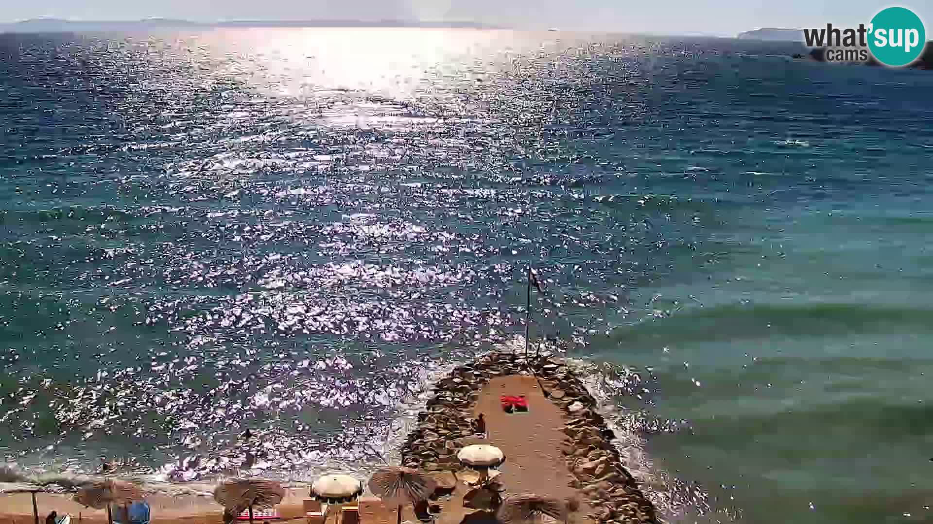 Webcam Playa de Podstrana – Vista en directo desde Hotel Split