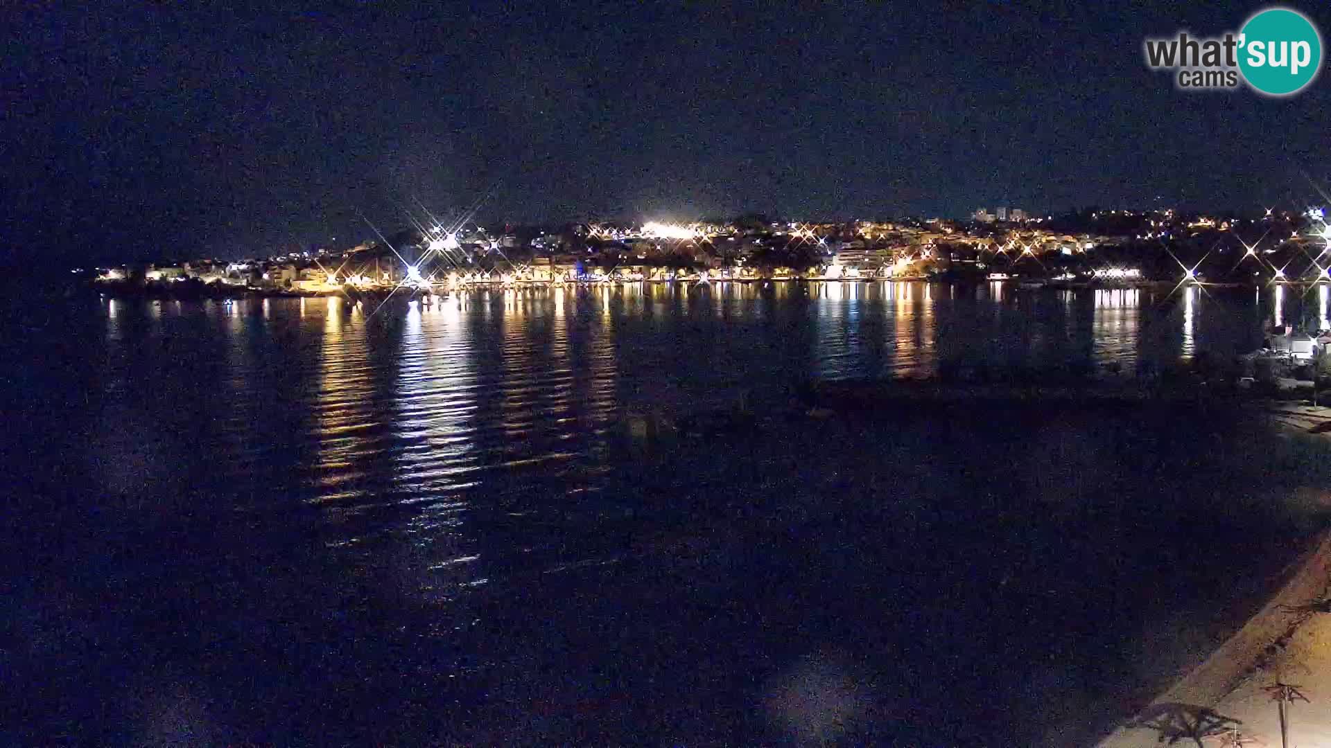 Webcam plage de Podstrana – Vue en direct depuis Hotel Split