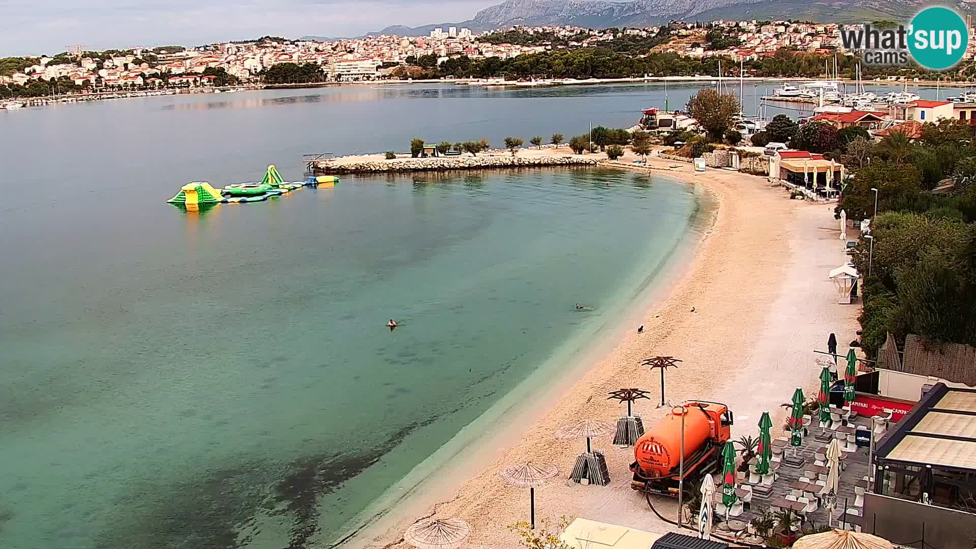Podstrana Strand Webcam – Liveblick vom Hotel Split