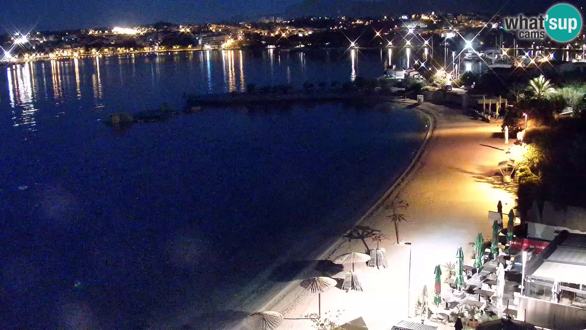 Spletna kamera Plaža Podstrana – Pogled v živo