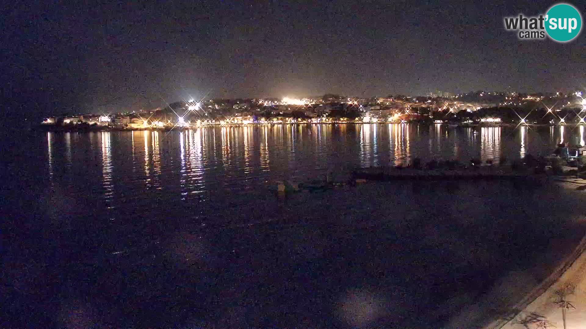 Webcam Playa de Podstrana – Vista en directo desde Hotel Split