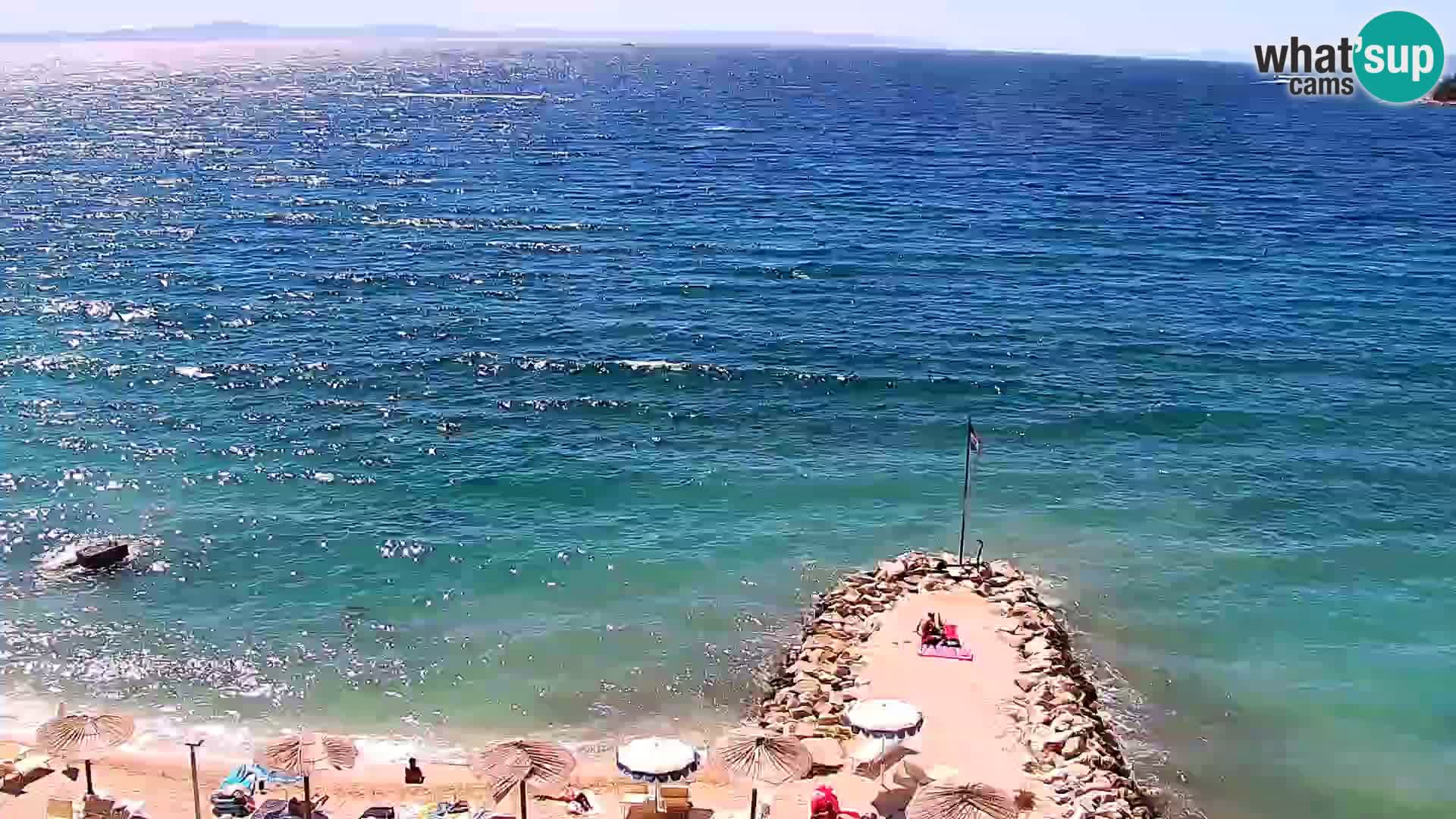 Podstrana Strand Webcam – Liveblick vom Hotel Split