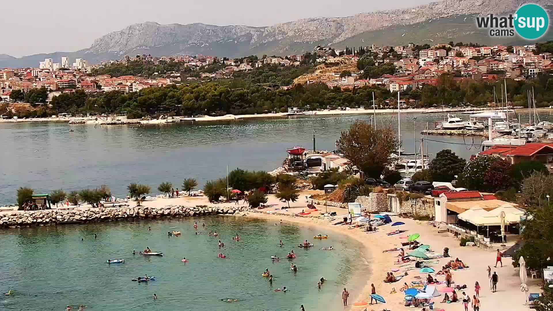 Podstrana Strand Webcam – Liveblick vom Hotel Split