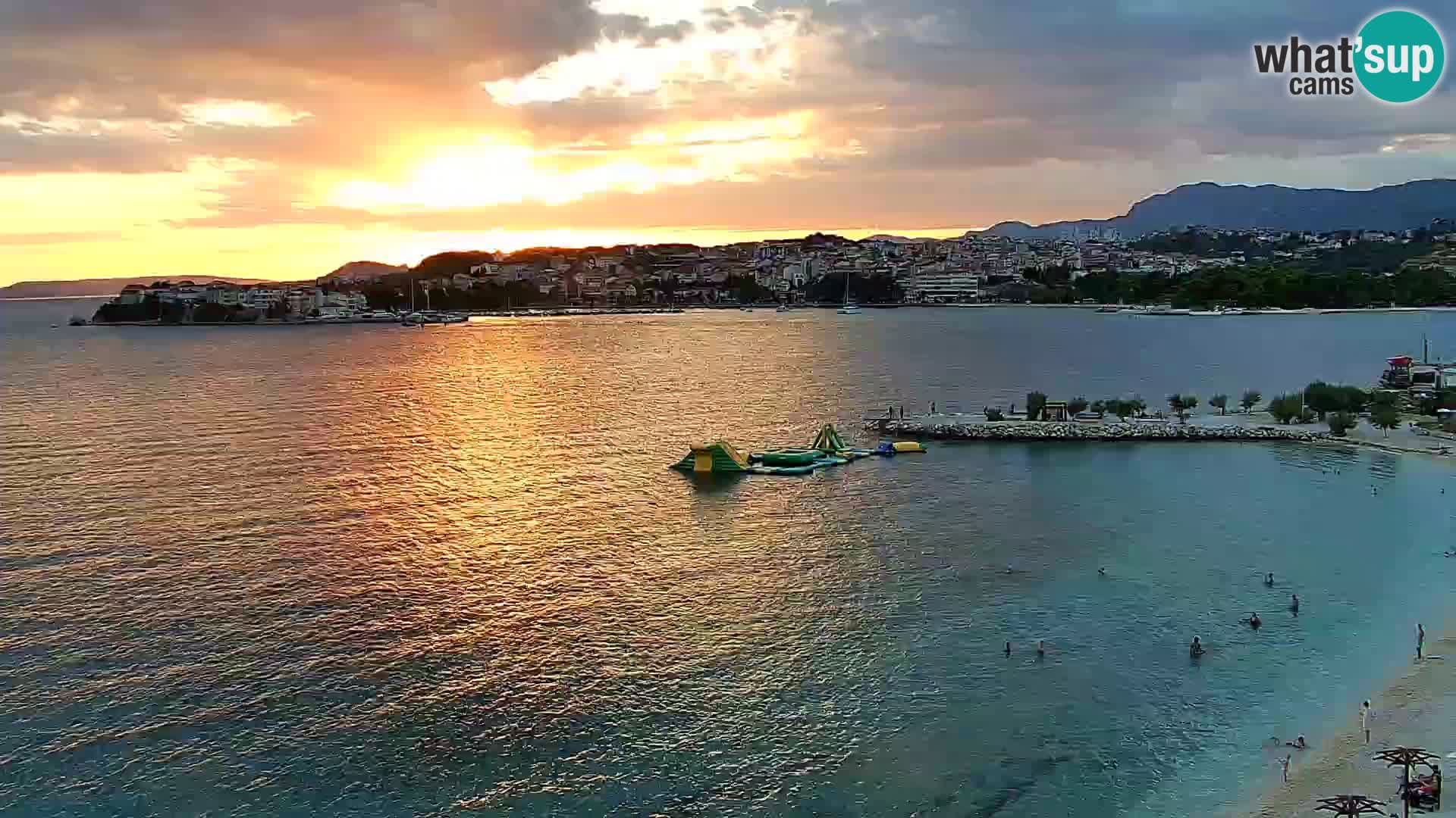 Podstrana Strand Webcam – Liveblick vom Hotel Split