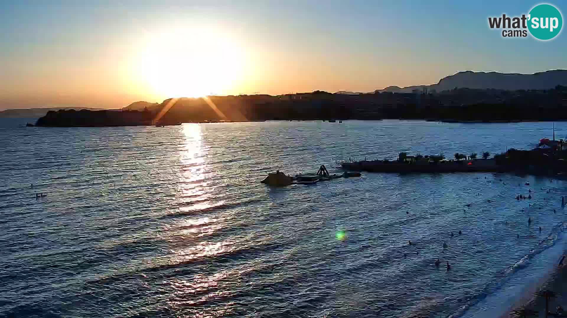 Webcam Playa de Podstrana – Vista en directo desde Hotel Split