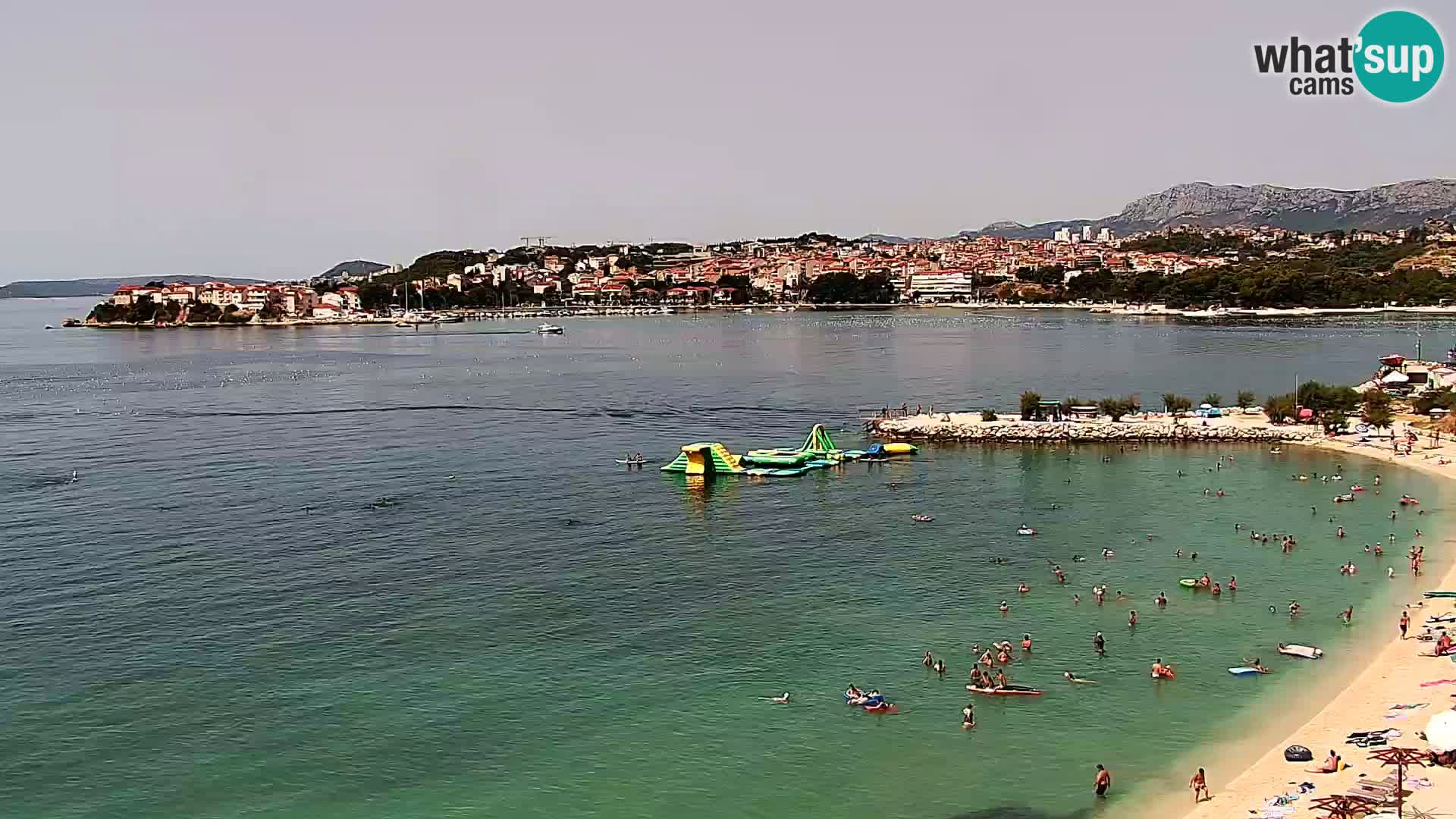 Web kamera Plaža Podstrana – Pogled uživo