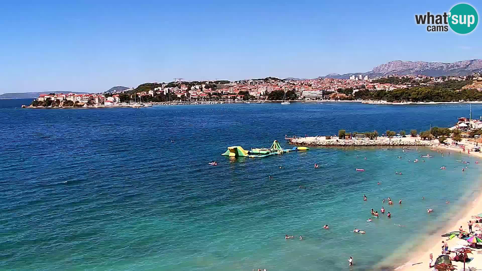 Webcam plage de Podstrana – Vue en direct depuis Hotel Split