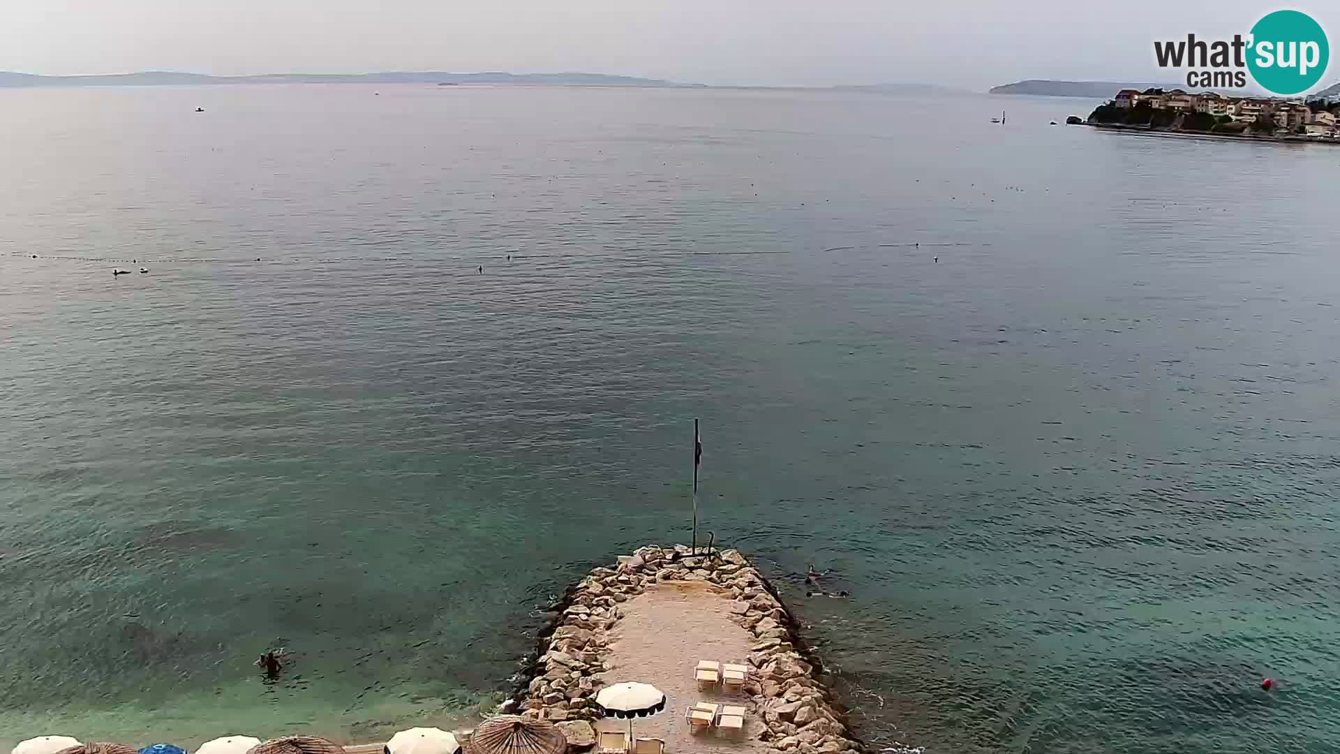Podstrana Beach Webcam – Live View from Hotel Split