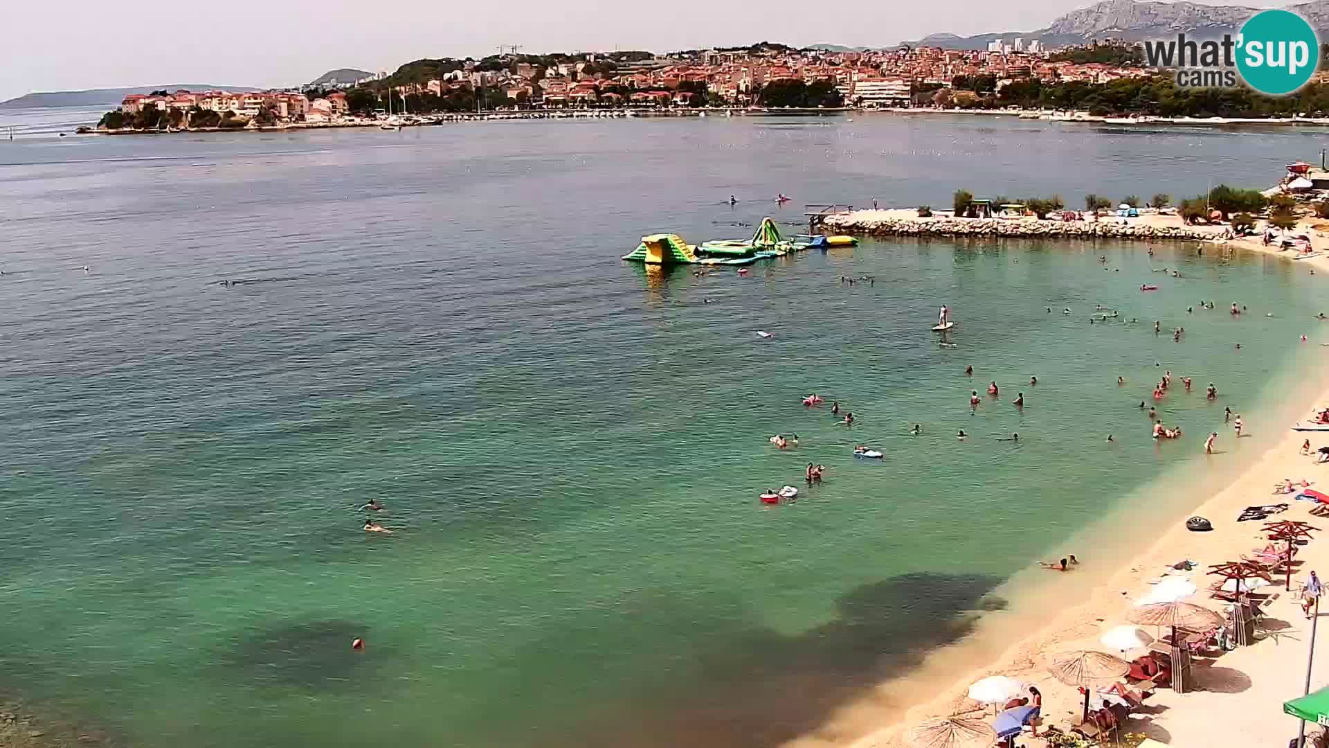 Web kamera Plaža Podstrana – Pogled uživo