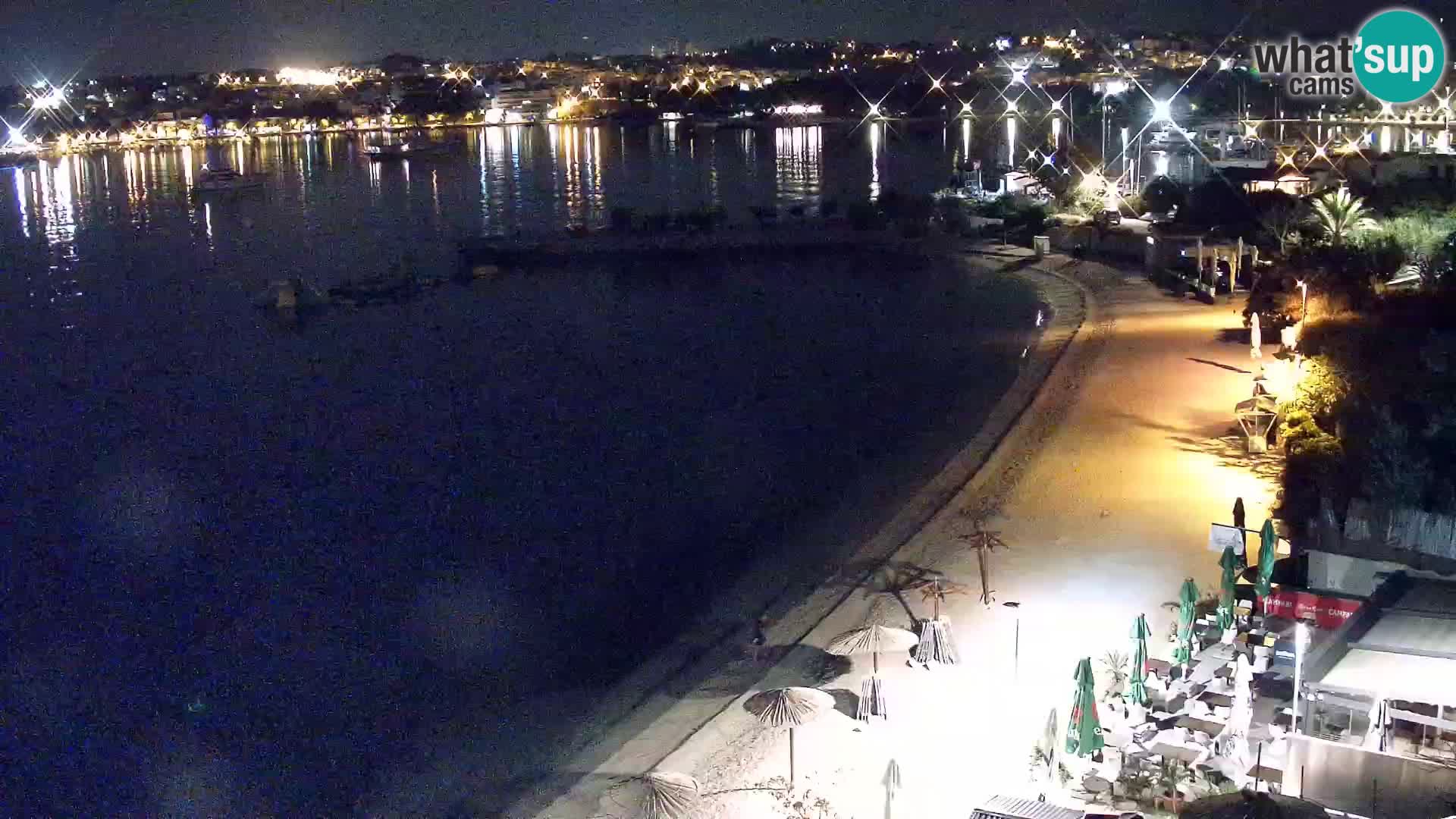 Web kamera Plaža Podstrana – Pogled uživo