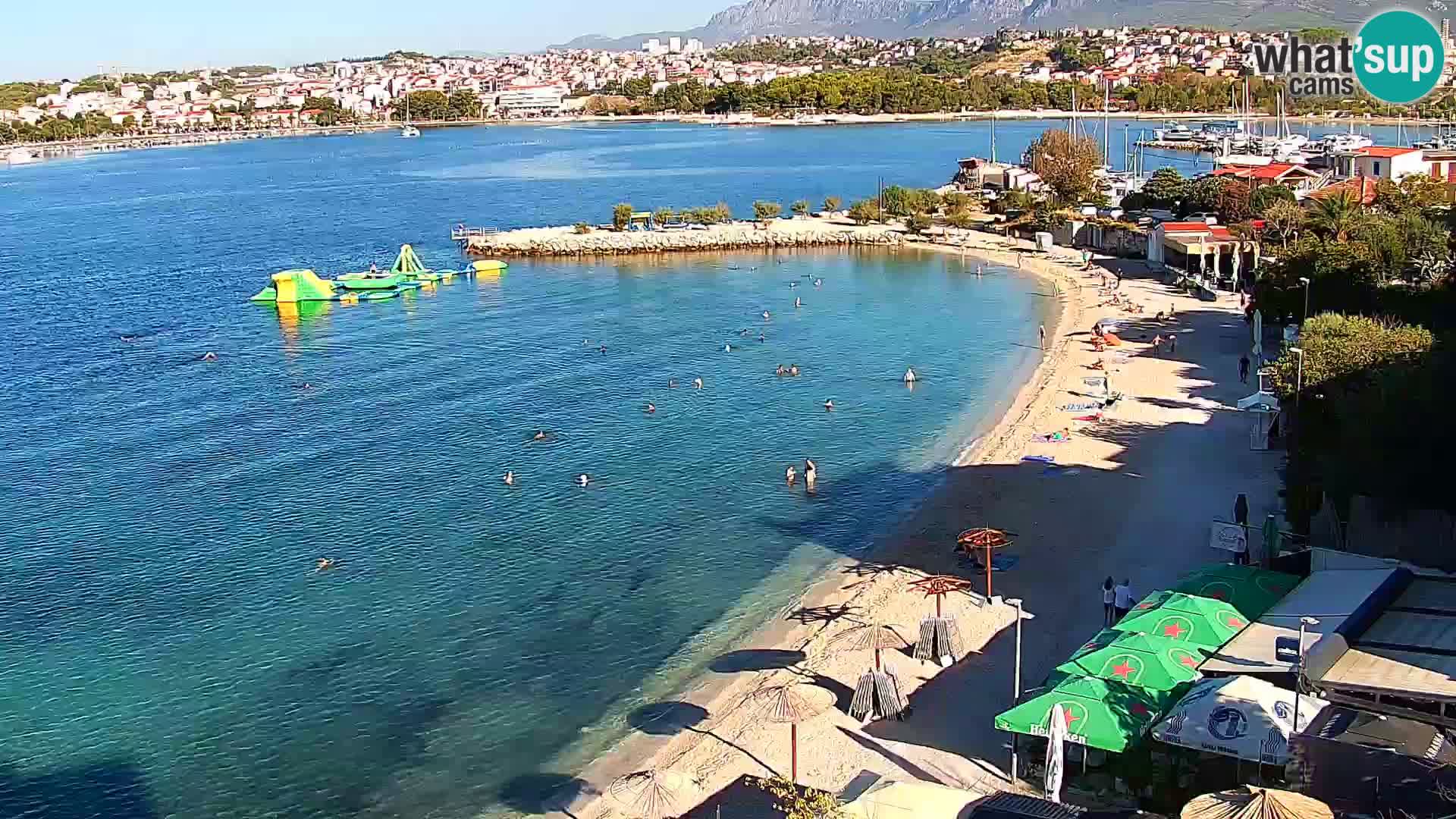 Podstrana Strand Webcam – Liveblick vom Hotel Split