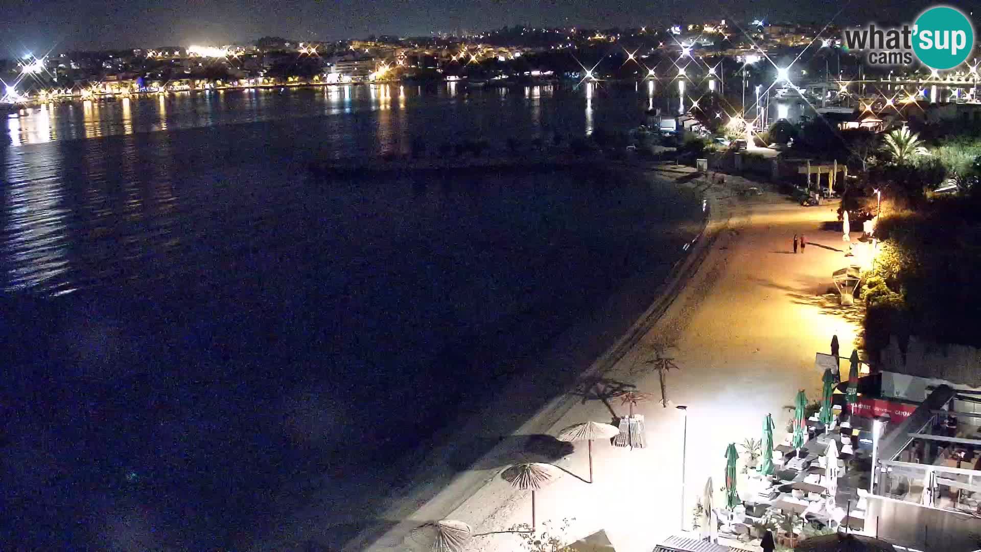 Webcam plage de Podstrana – Vue en direct depuis Hotel Split