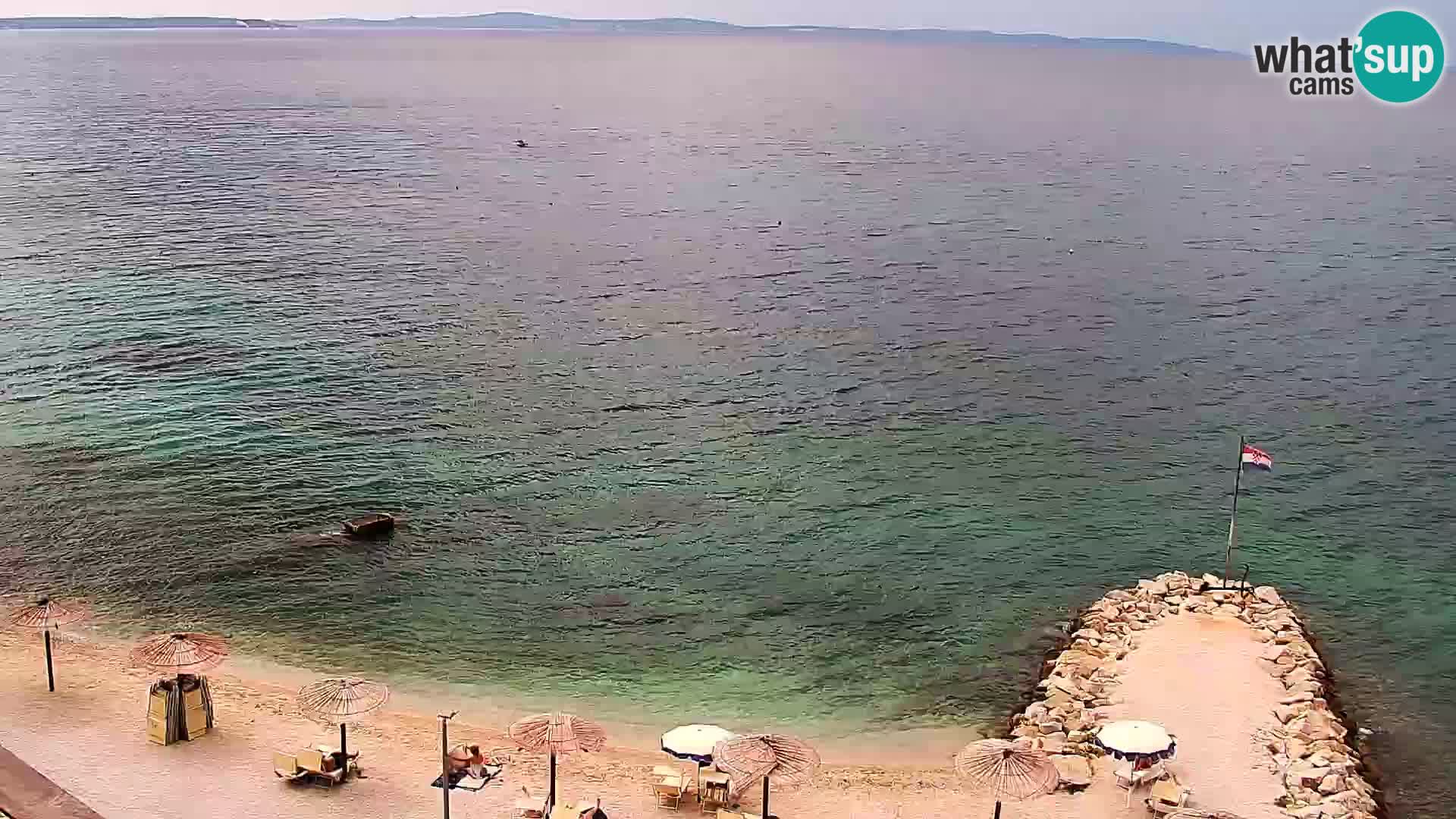 Podstrana Strand Webcam – Liveblick vom Hotel Split