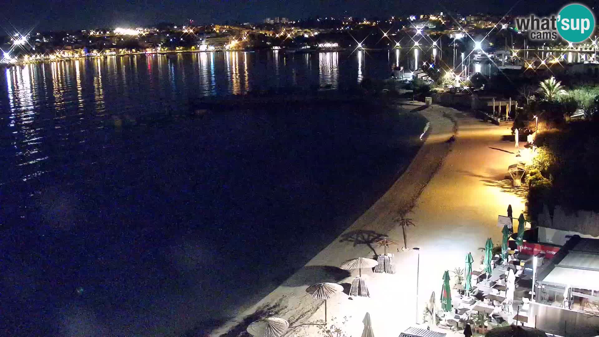 Web kamera Plaža Podstrana – Pogled uživo
