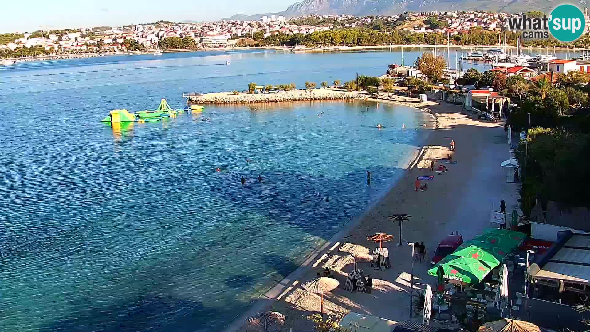 Podstrana Strand Webcam – Liveblick vom Hotel Split
