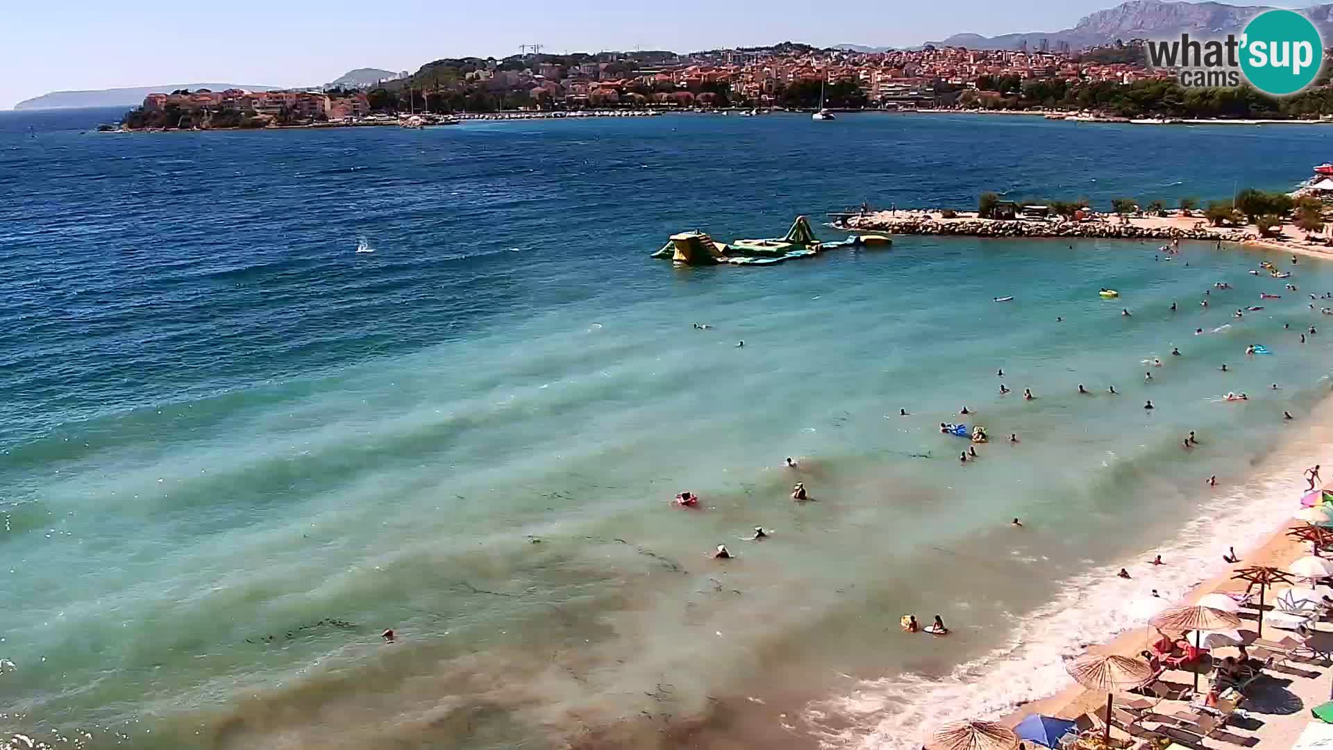 Webcam Playa de Podstrana – Vista en directo desde Hotel Split