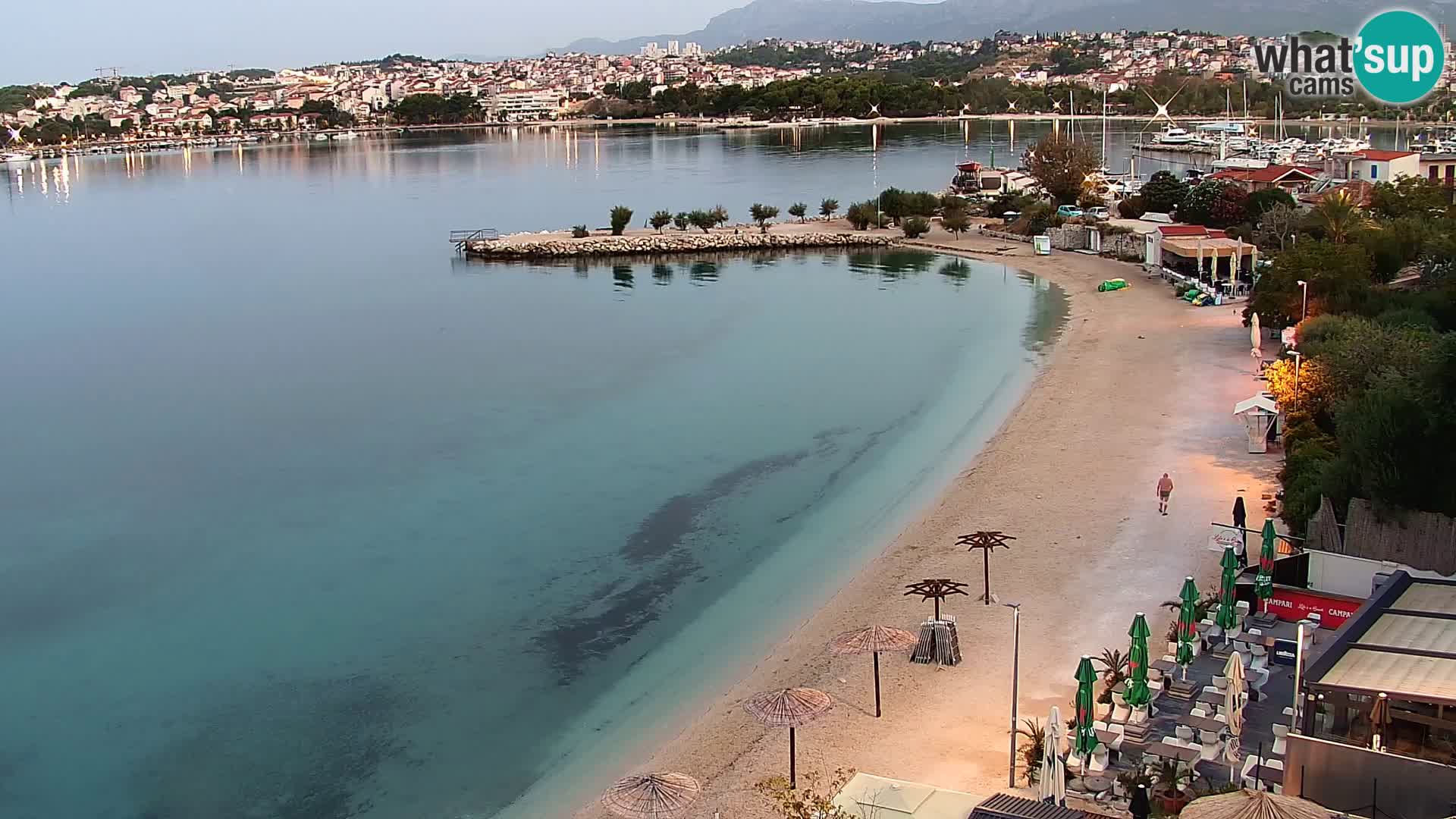 Podstrana Strand Webcam – Liveblick vom Hotel Split