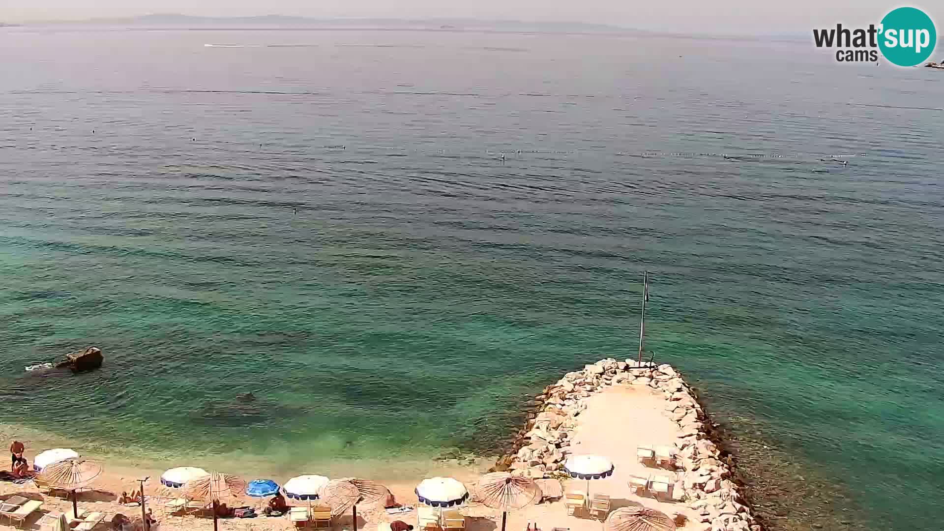 Webcam Spiaggia di Podstrana – Diretta dall’Hotel Split