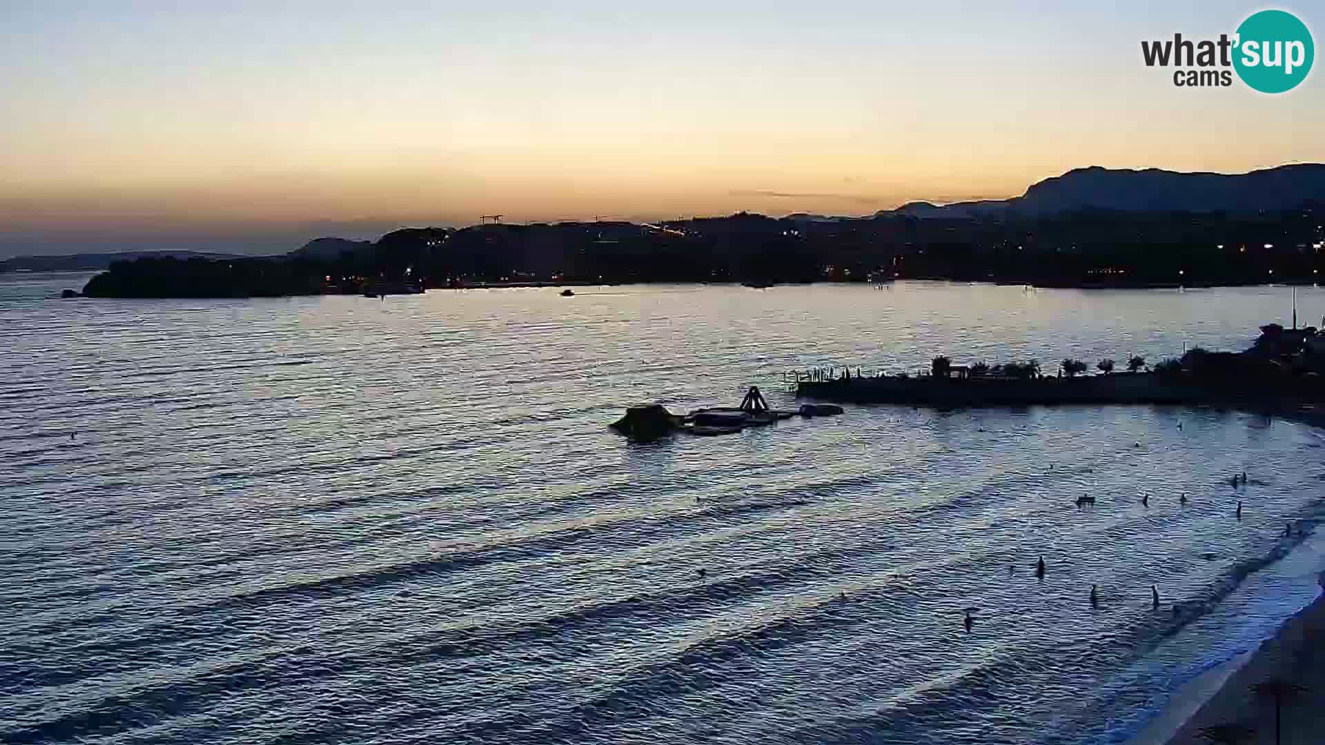 Web kamera Plaža Podstrana – Pogled uživo