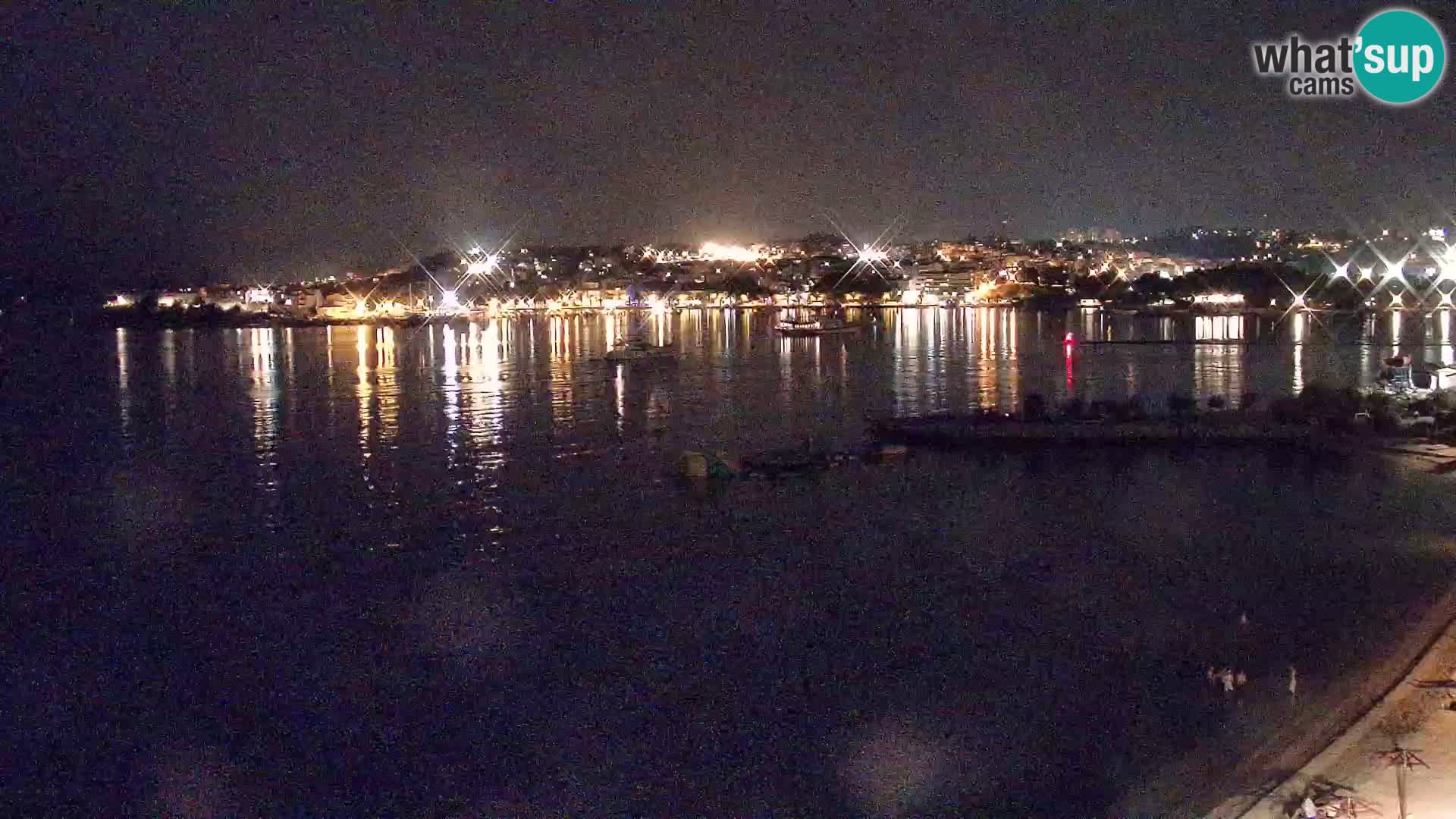 Webcam Playa de Podstrana – Vista en directo desde Hotel Split