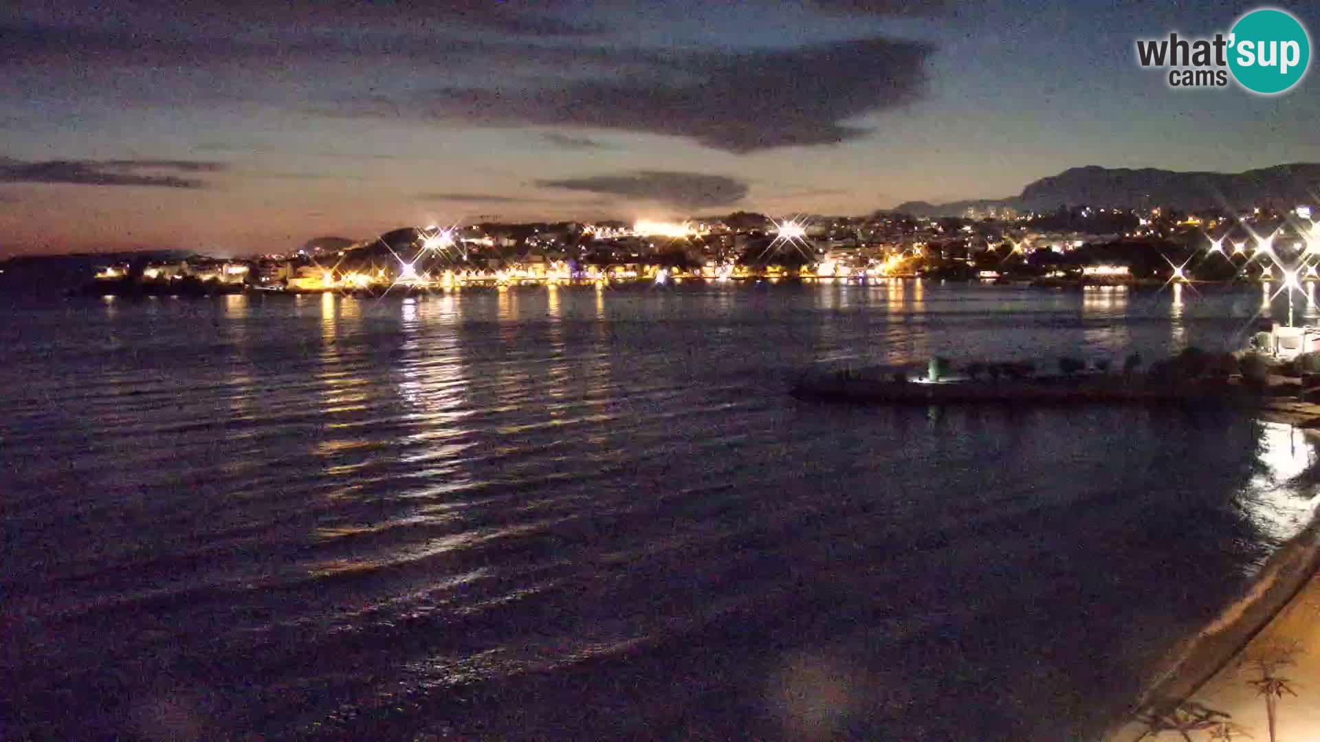 Webcam Playa de Podstrana – Vista en directo desde Hotel Split