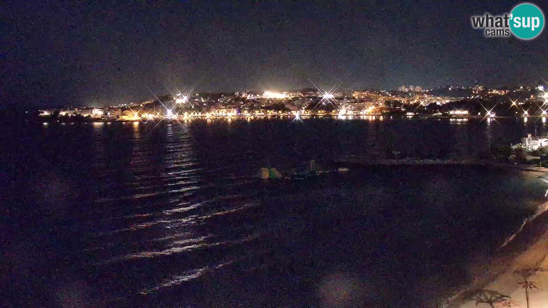 Podstrana Strand Webcam – Liveblick vom Hotel Split