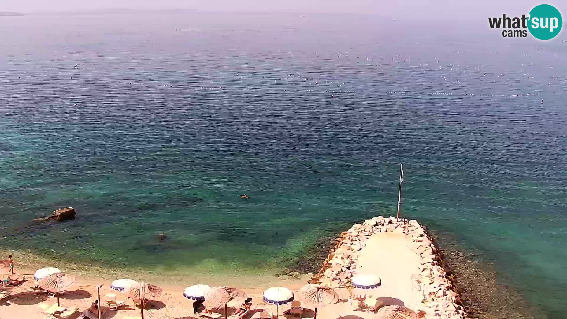 Webcam Spiaggia di Podstrana – Diretta dall’Hotel Split