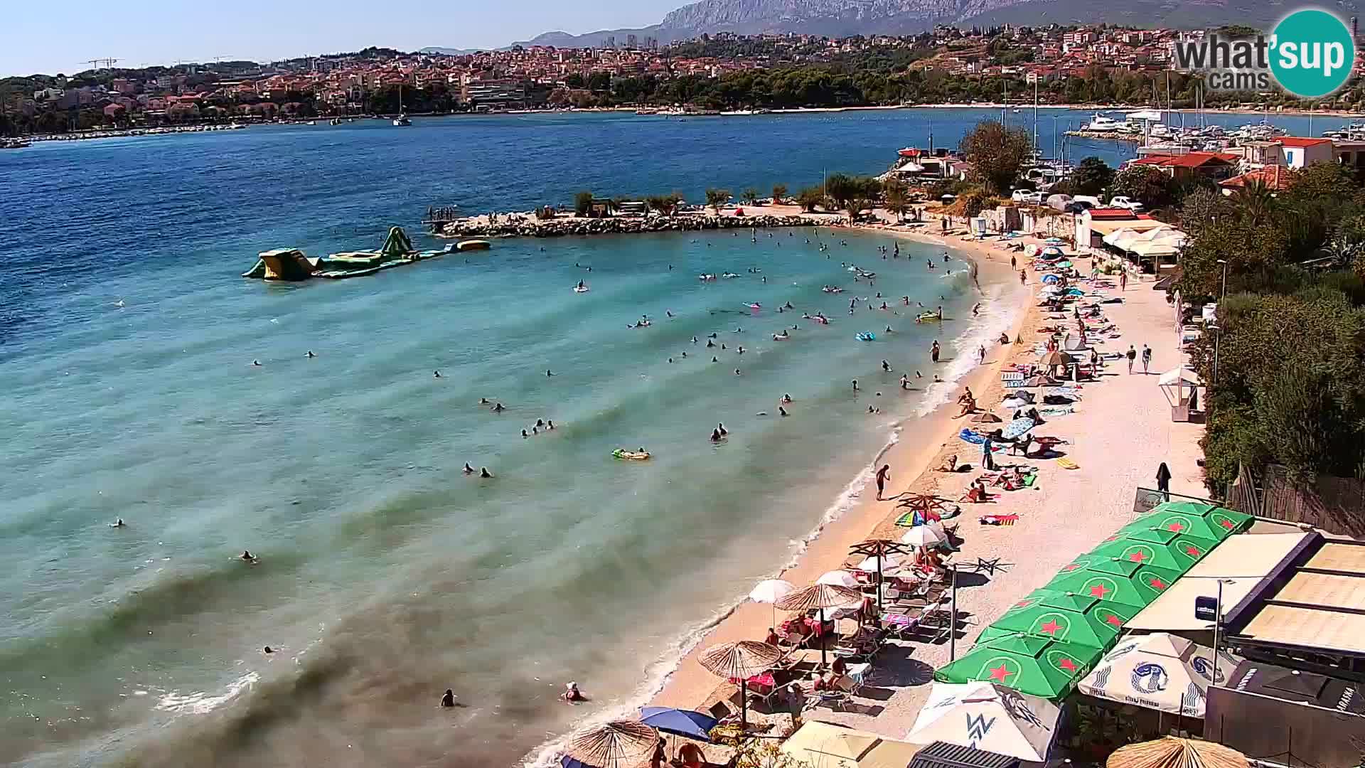 Podstrana Strand Webcam – Liveblick vom Hotel Split
