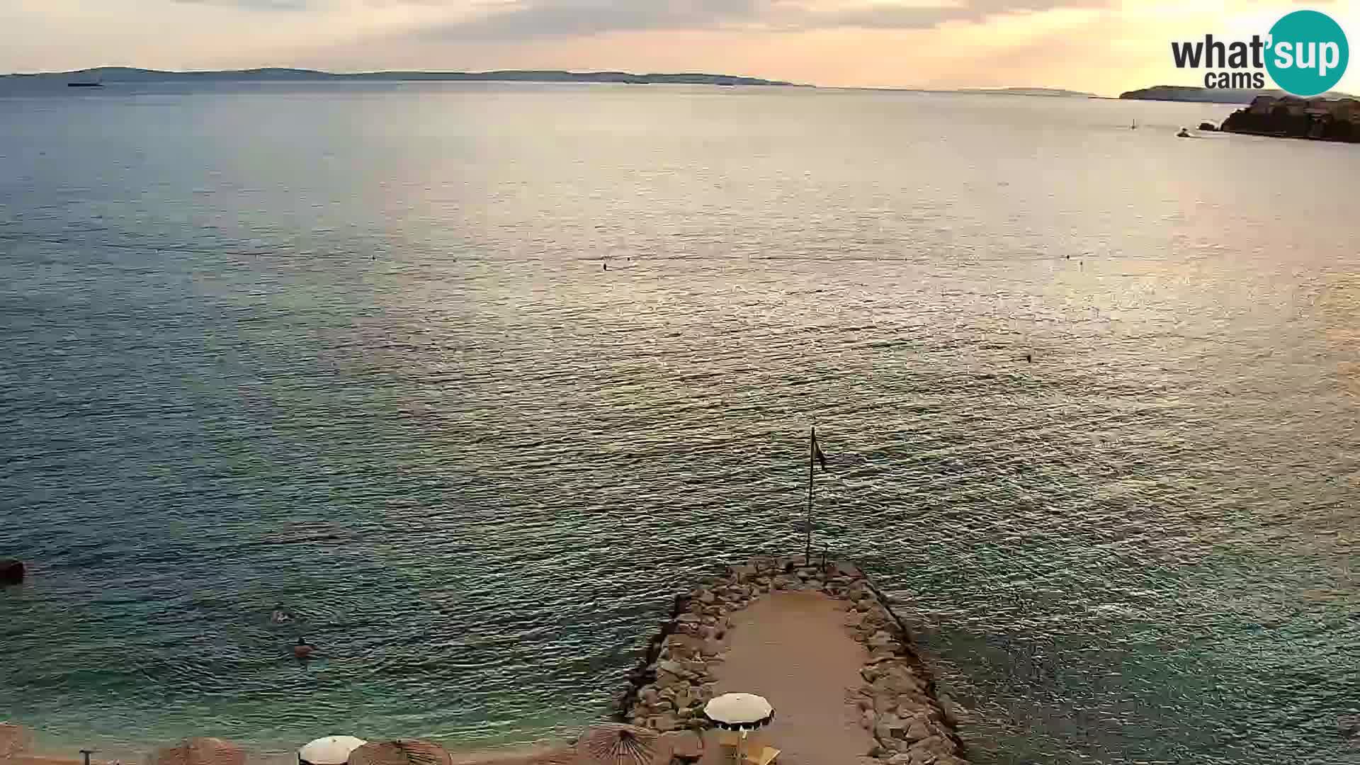 Podstrana Strand Webcam – Liveblick vom Hotel Split
