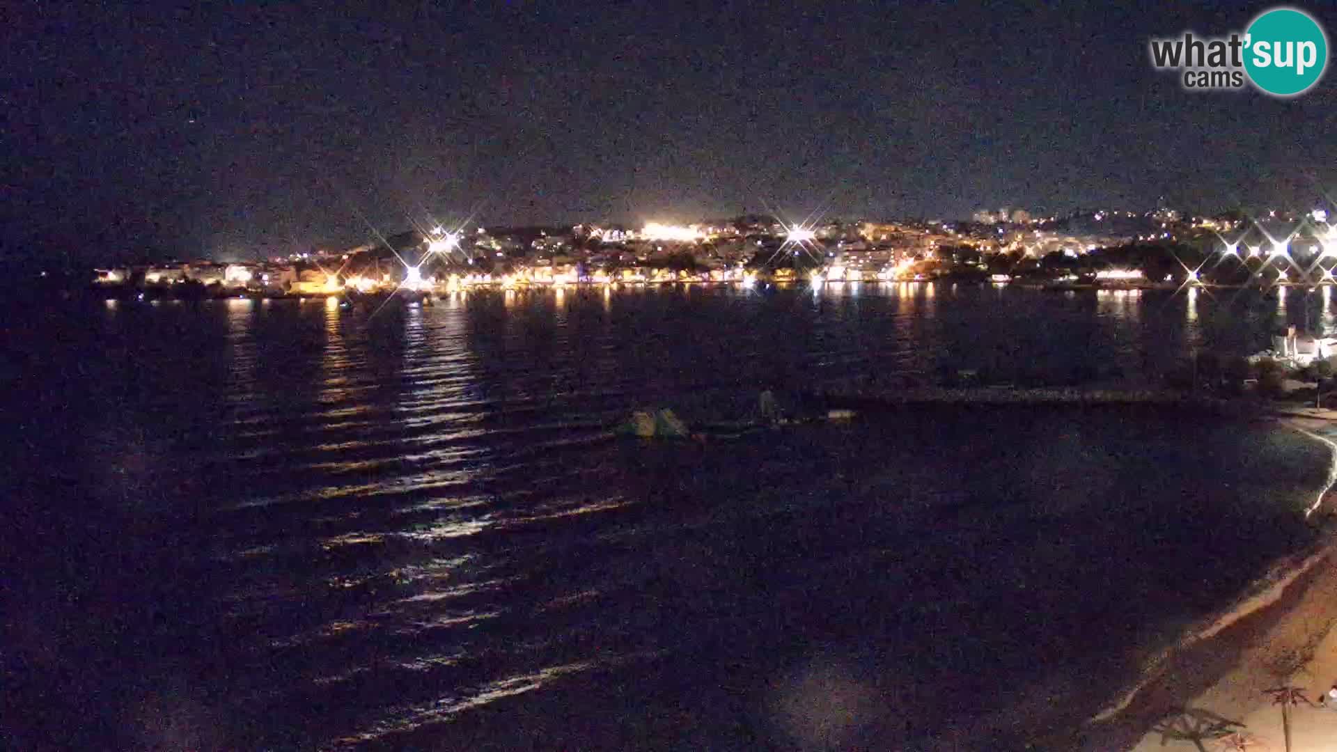 Webcam plage de Podstrana – Vue en direct depuis Hotel Split