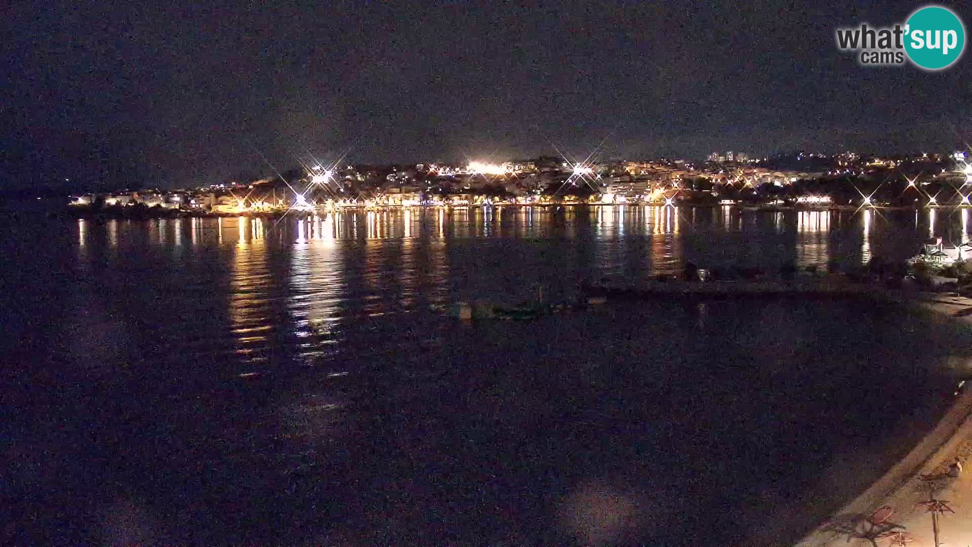 Webcam Playa de Podstrana – Vista en directo desde Hotel Split