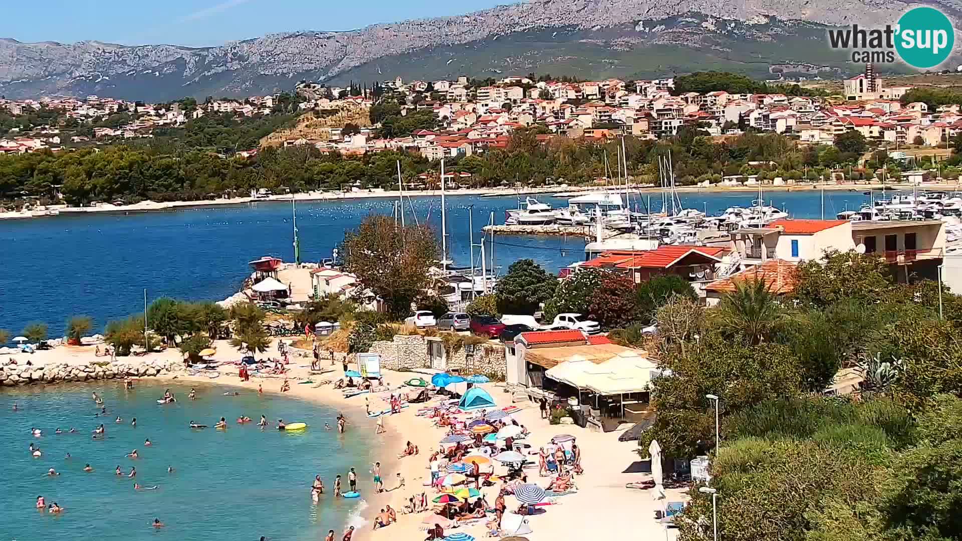 Podstrana Beach Webcam – Live View from Hotel Split