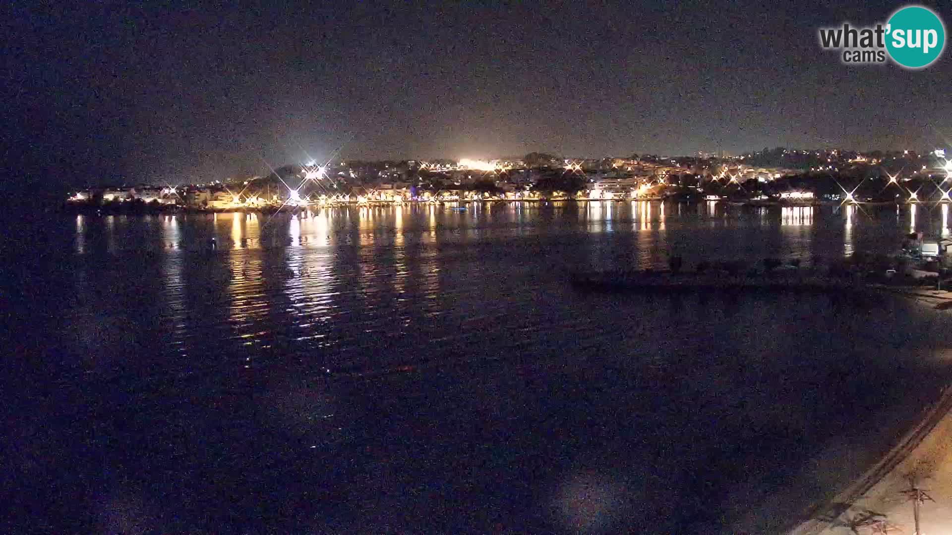 Webcam Playa de Podstrana – Vista en directo desde Hotel Split