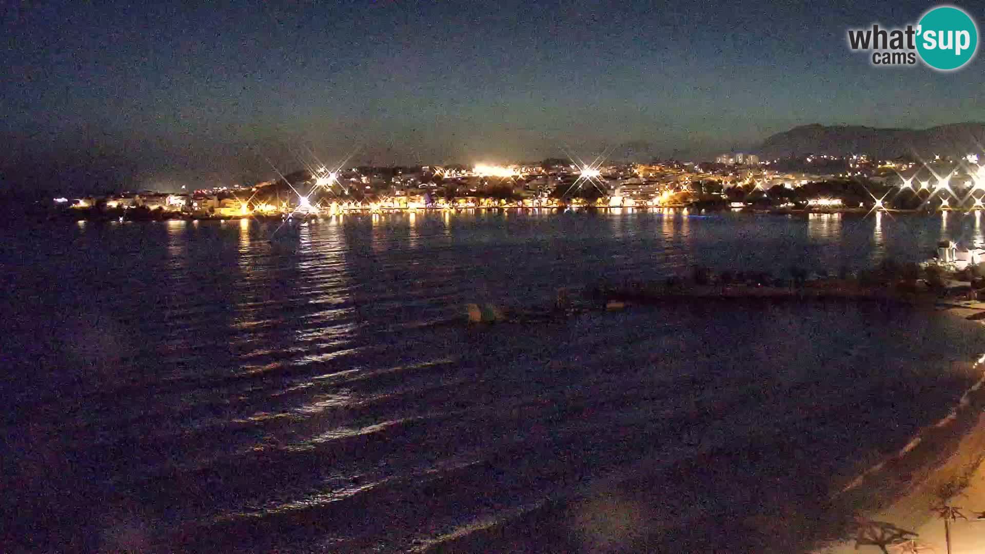 Spletna kamera Plaža Podstrana – Pogled v živo
