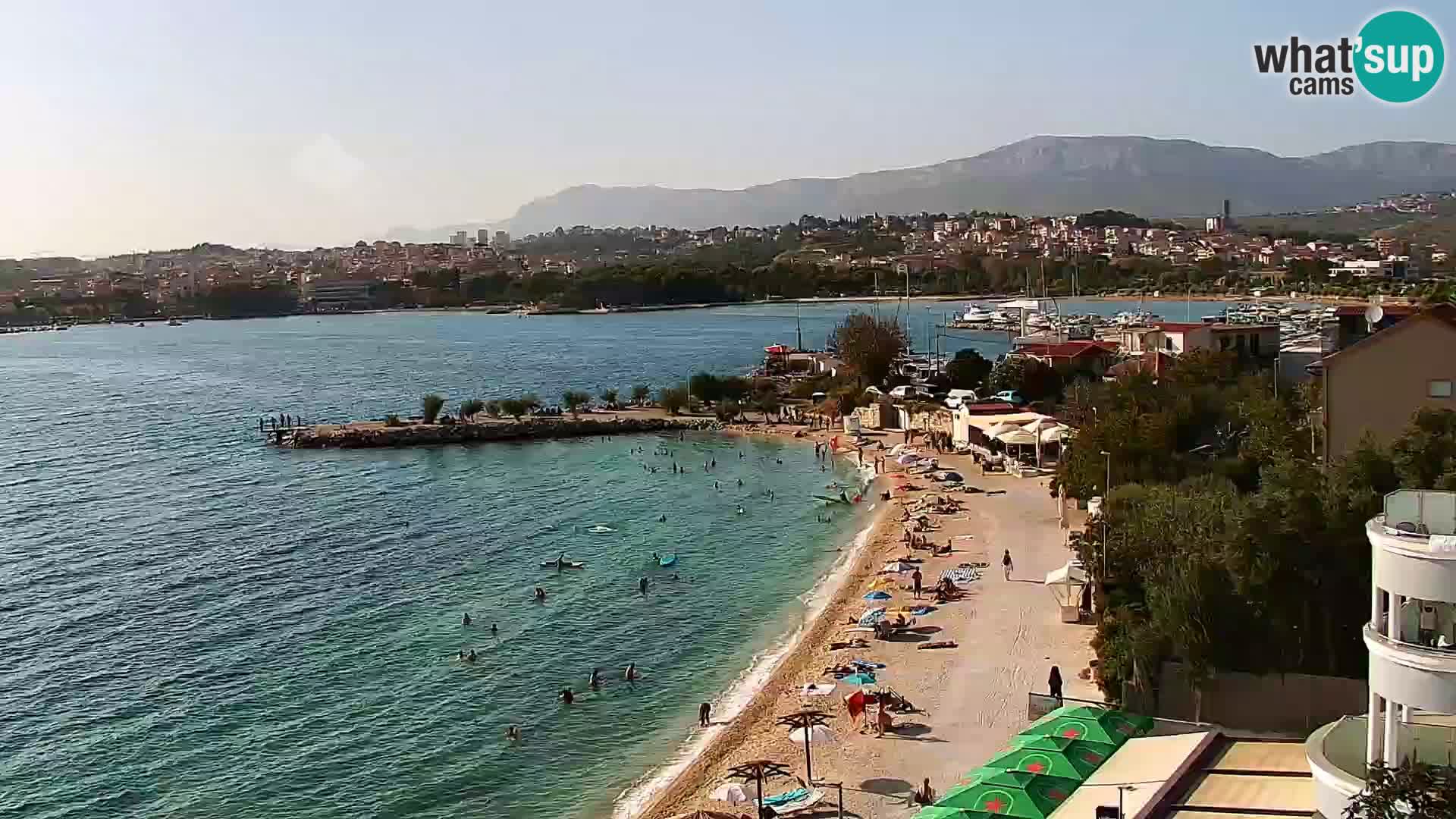 Webcam Spiaggia di Podstrana – Diretta dall’Hotel Split