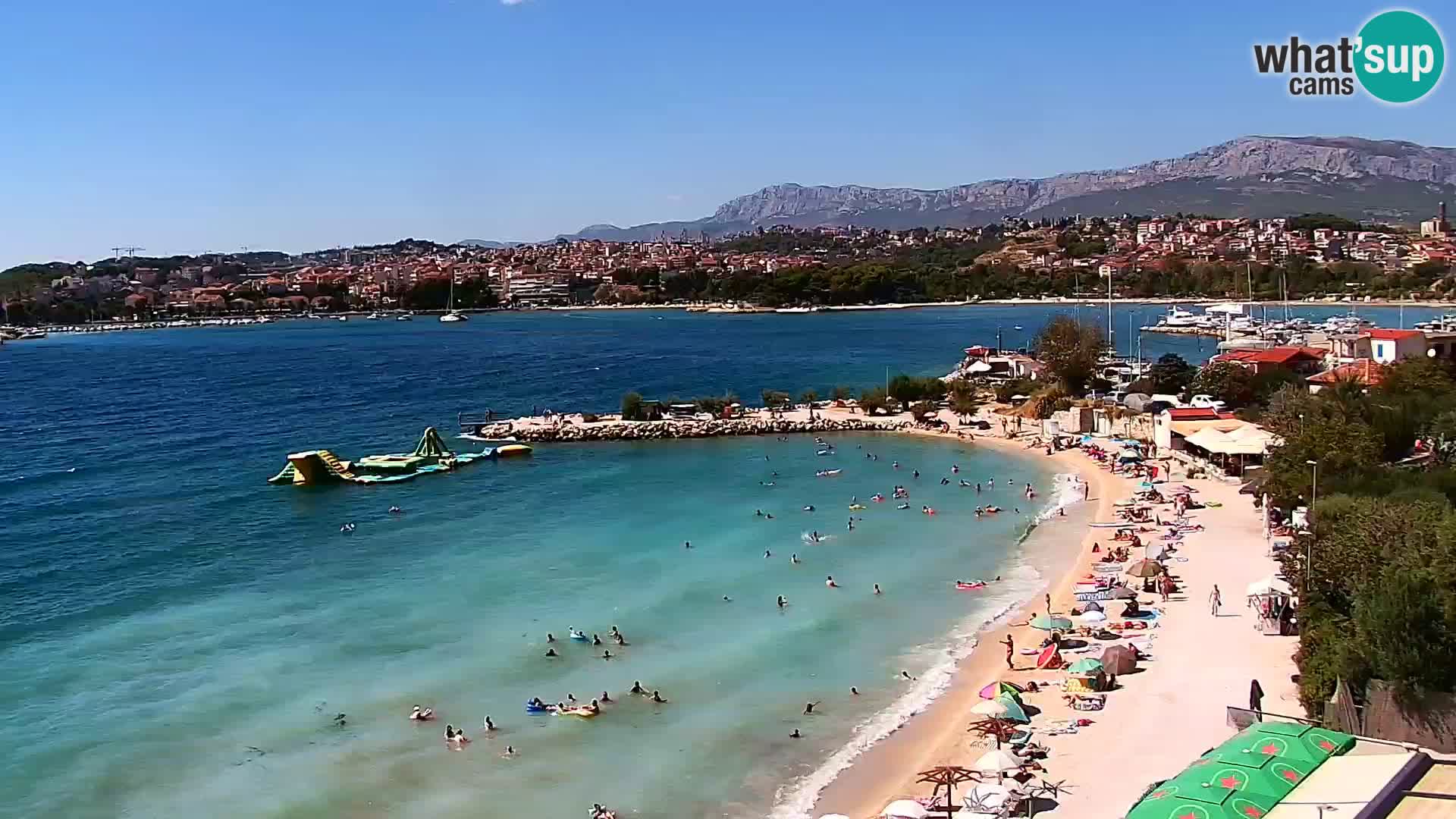 Podstrana Beach Webcam – Live View from Hotel Split
