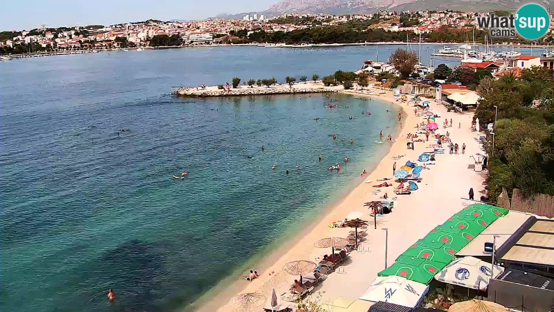 Podstrana Strand Webcam – Liveblick vom Hotel Split