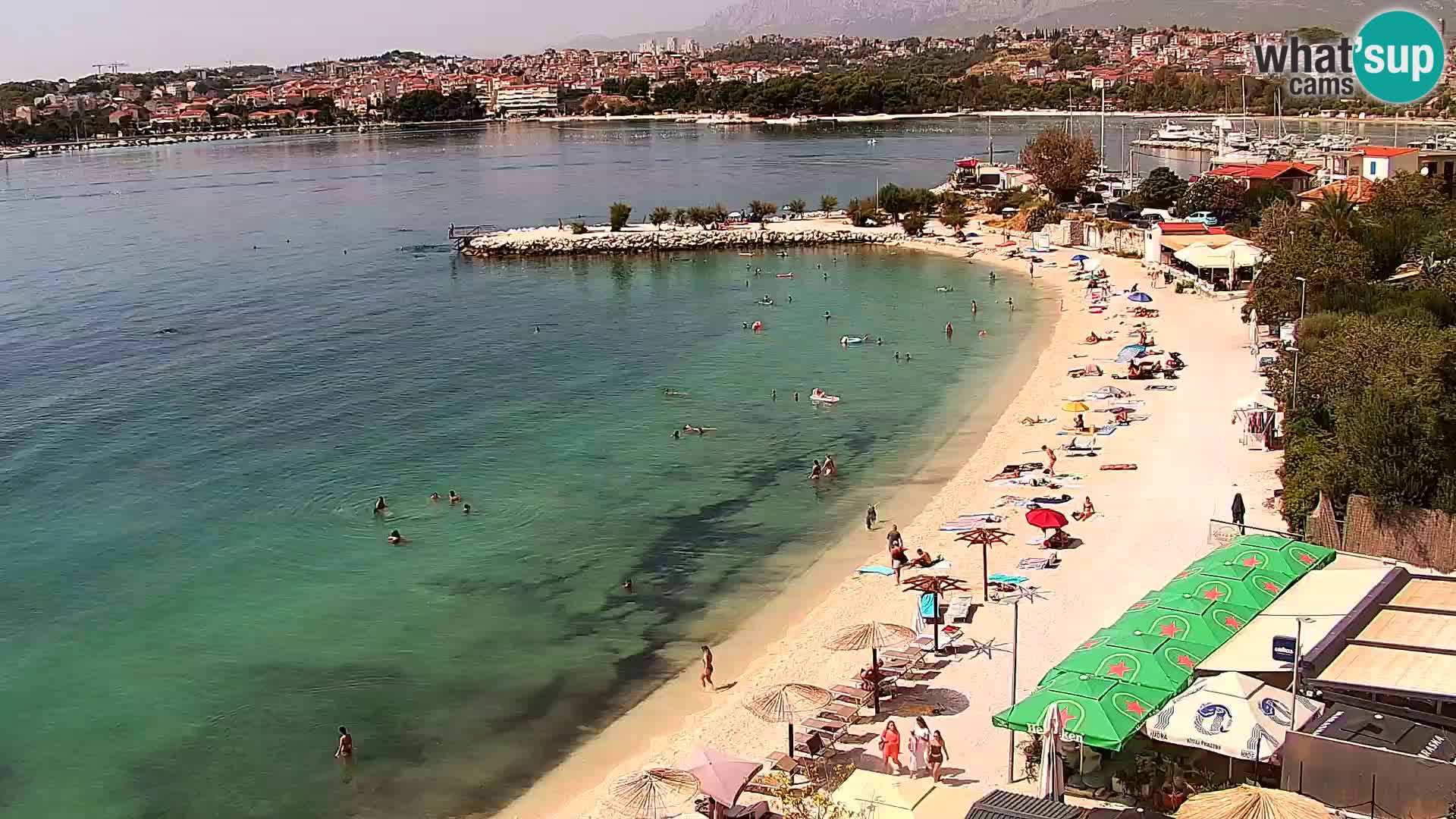 Podstrana Beach Webcam – Live View from Hotel Split