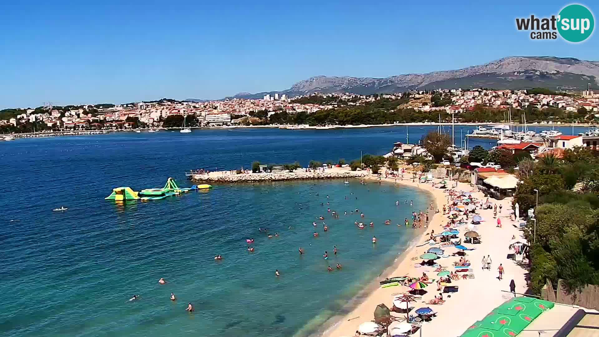 Podstrana Beach Webcam – Live View from Hotel Split