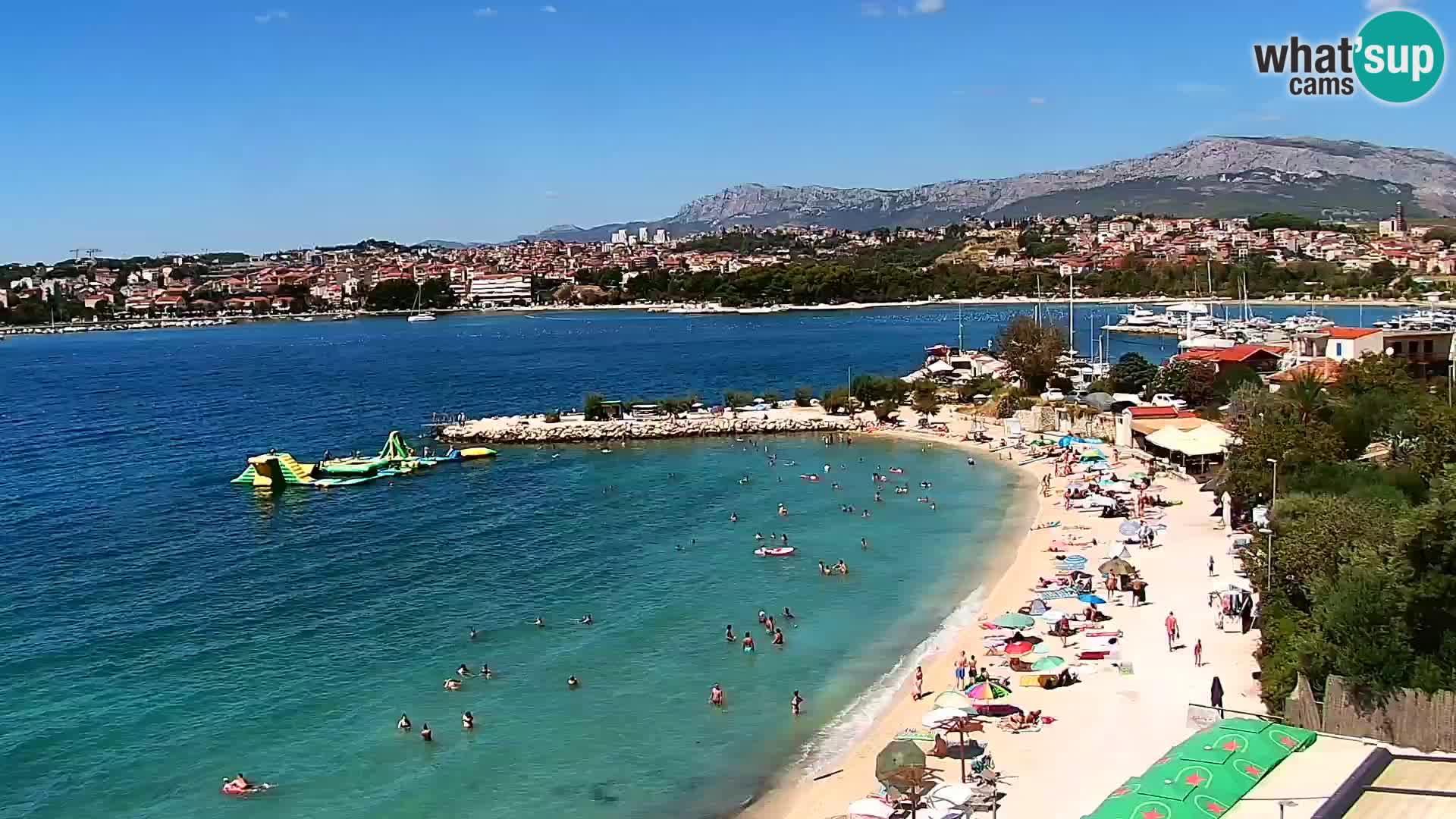 Webcam Spiaggia di Podstrana – Diretta dall’Hotel Split