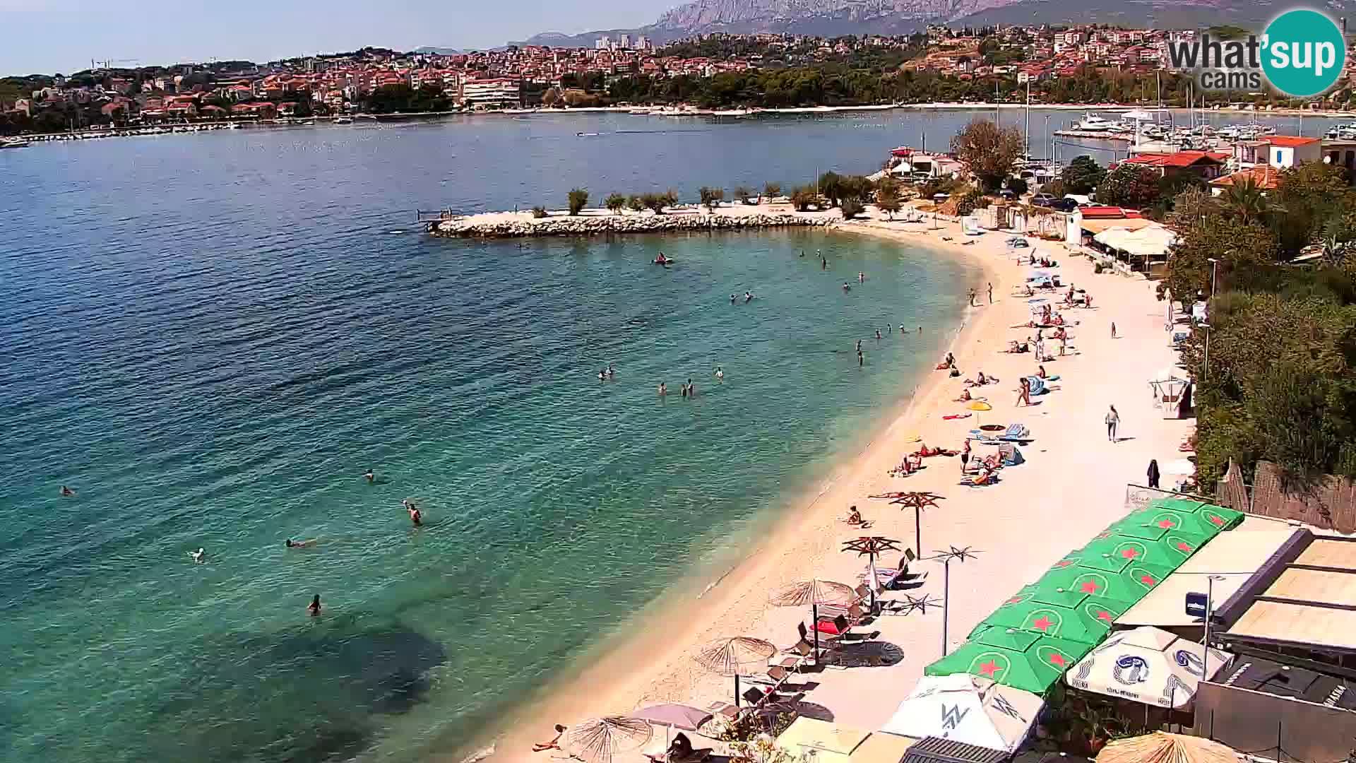 Podstrana Beach Webcam – Live View from Hotel Split