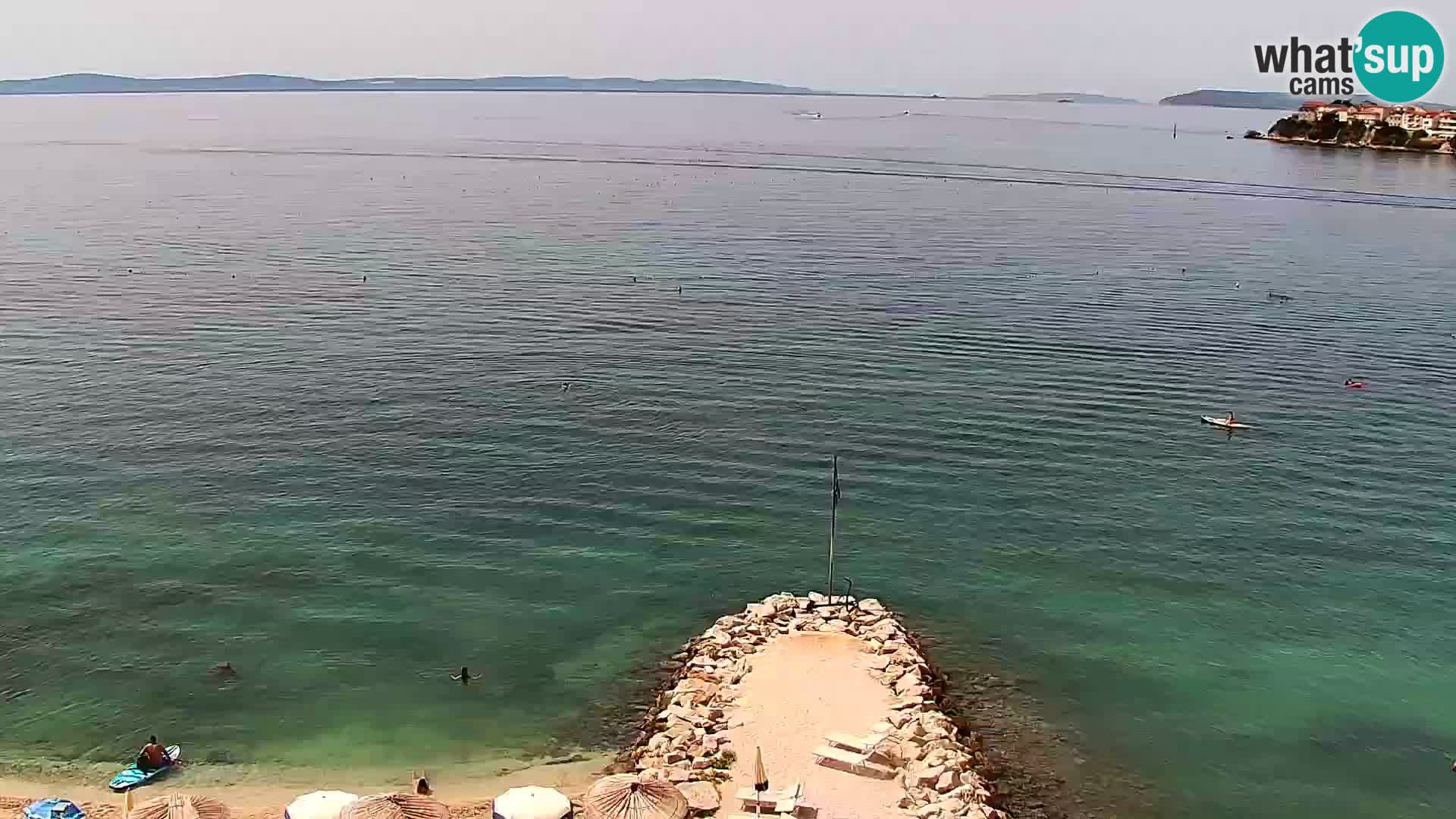 Podstrana Strand Webcam – Liveblick vom Hotel Split